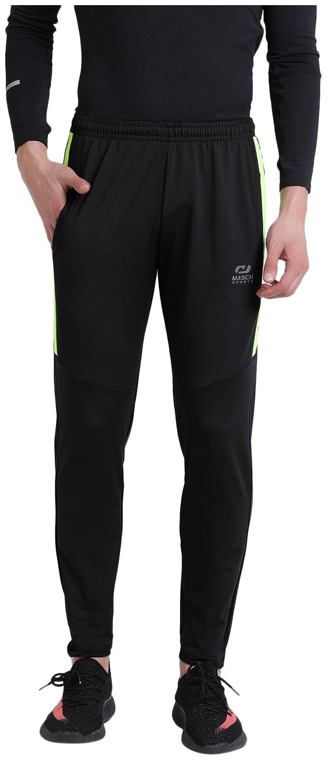 

Masch Sports Men Black Solid Regular fit Track pants