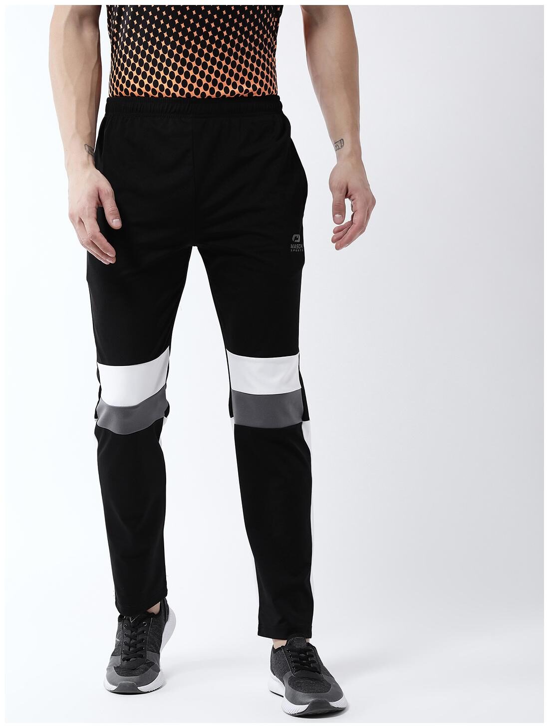 

Masch Sports Men Black Solid Regular fit Track pants