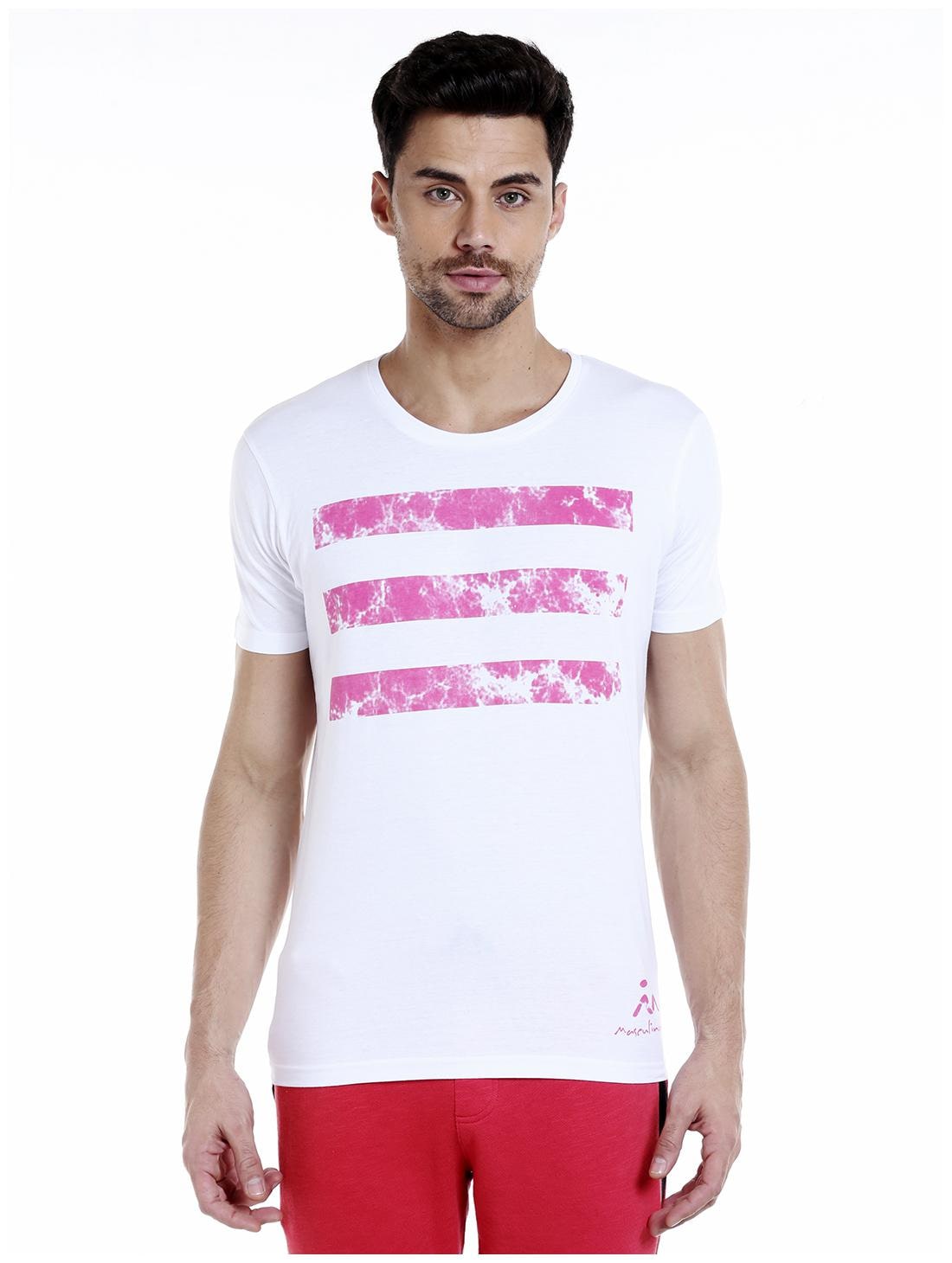

Masculino Latino Men White Regular fit Cotton Round neck T-Shirt - Pack Of 1
