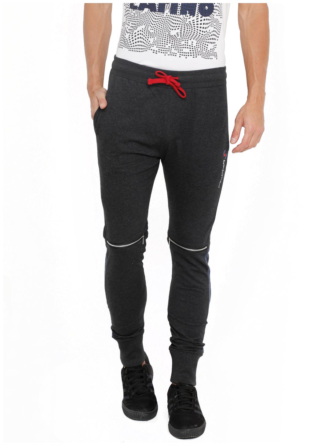 

Masculino Latino Men Black Solid Regular fit Joggers
