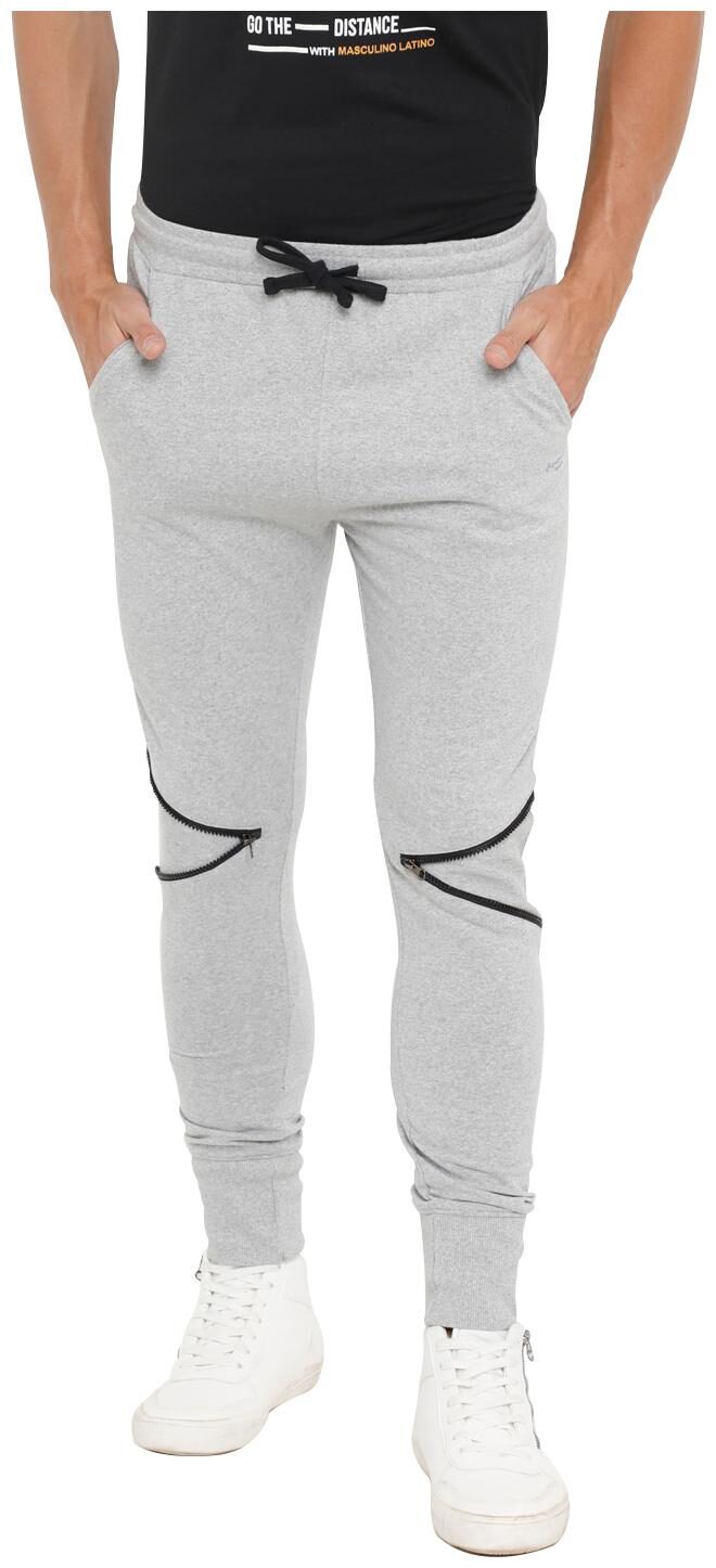 

Masculino Latino Men Grey Solid Regular fit Joggers