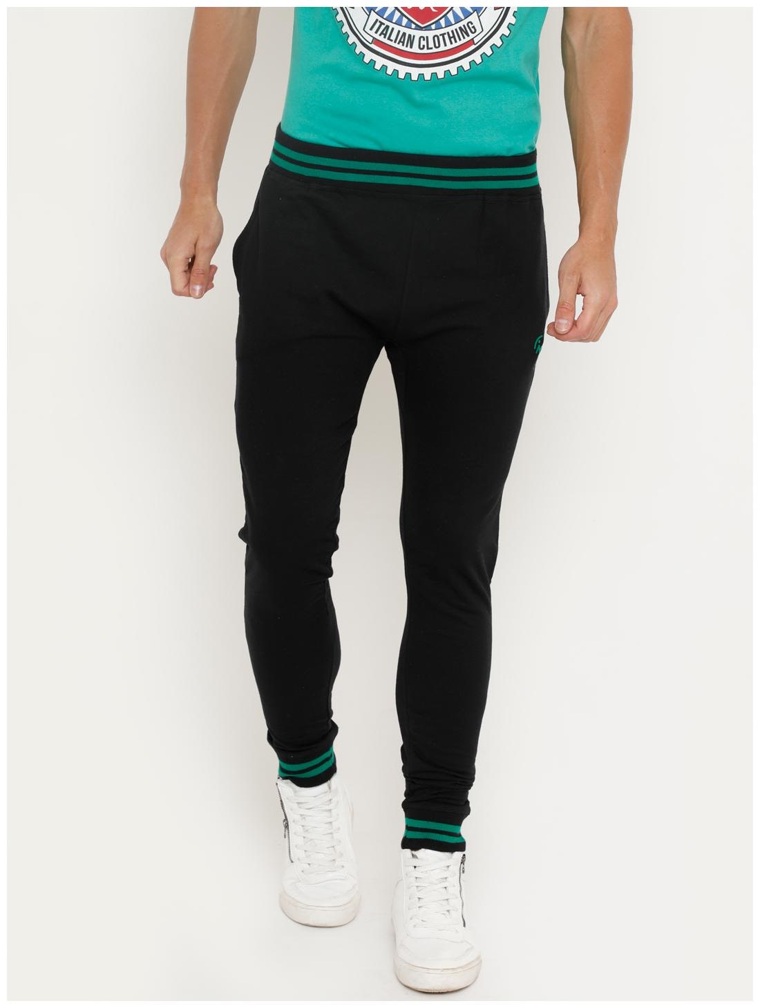 

Masculino Latino Men Black Striped Regular fit Joggers