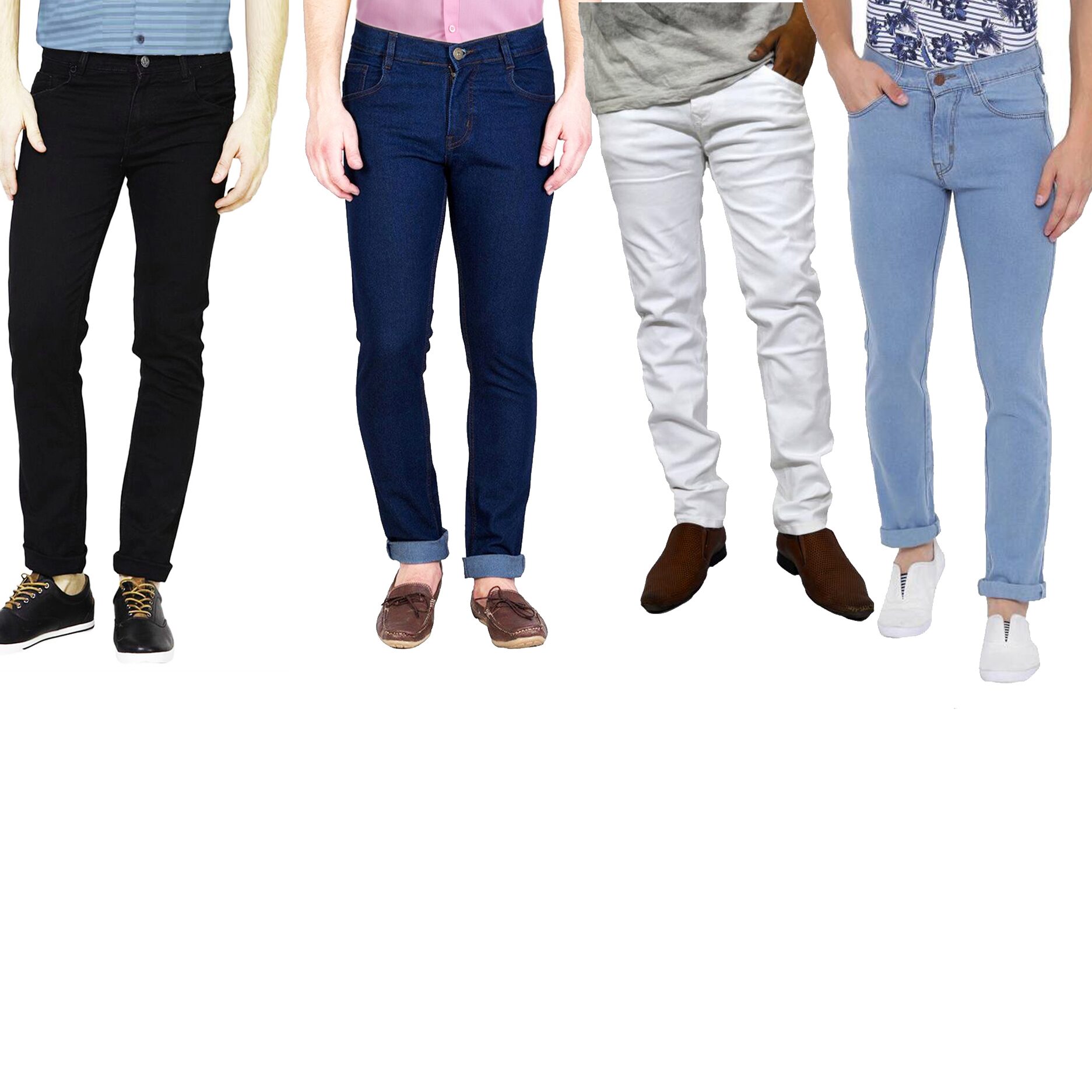 

Masterly Weft Men Multi Slim Fit Jeans