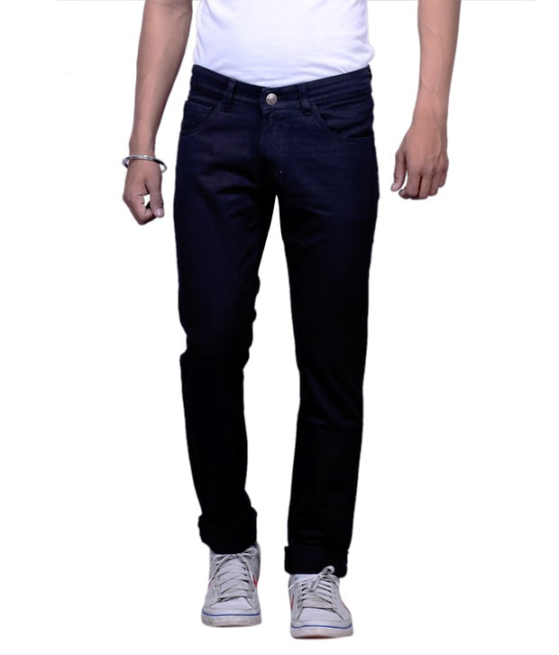 

Masterly Weft Men Black Slim Fit Jeans