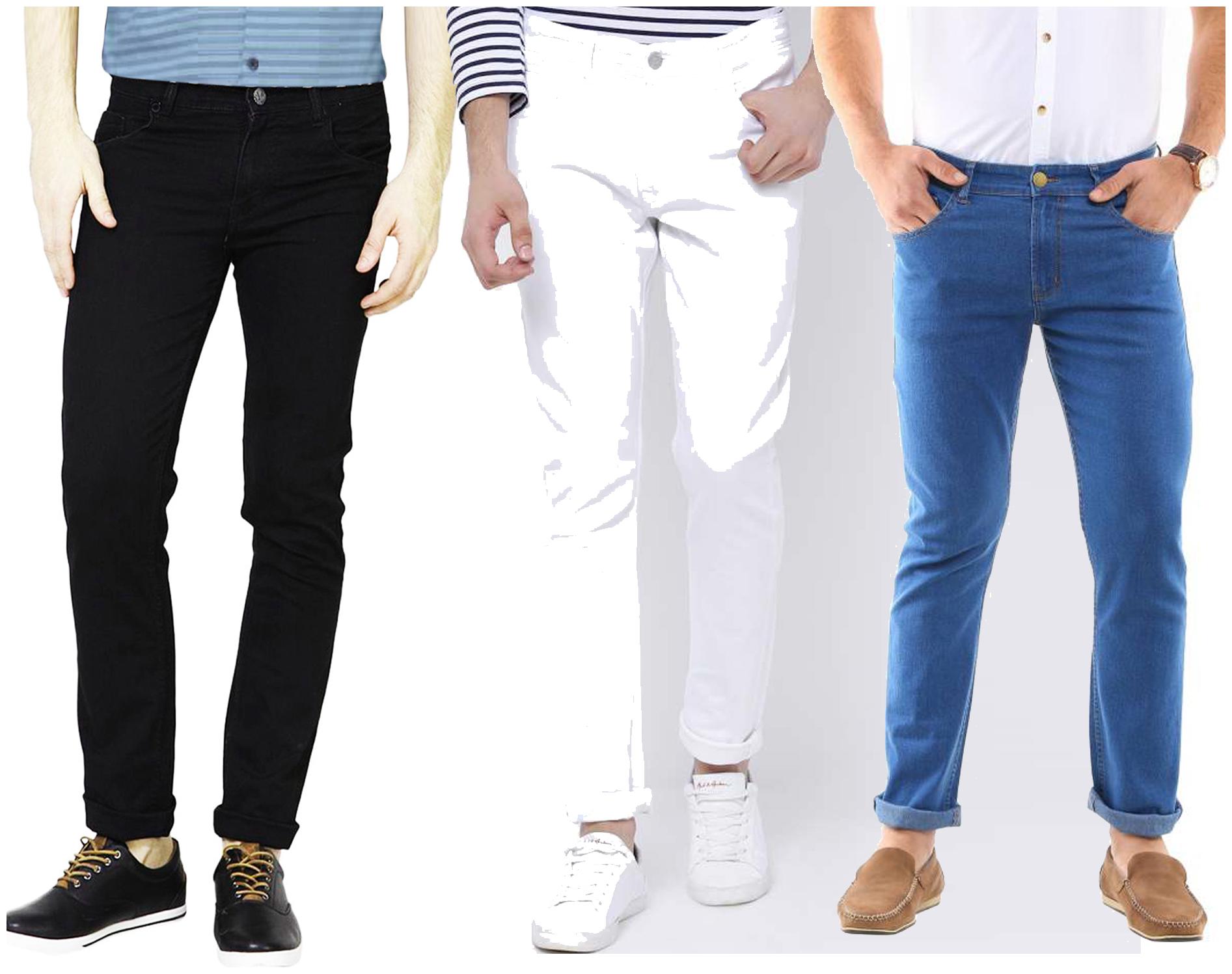 

Masterly Weft Men Multi Slim Fit Jeans