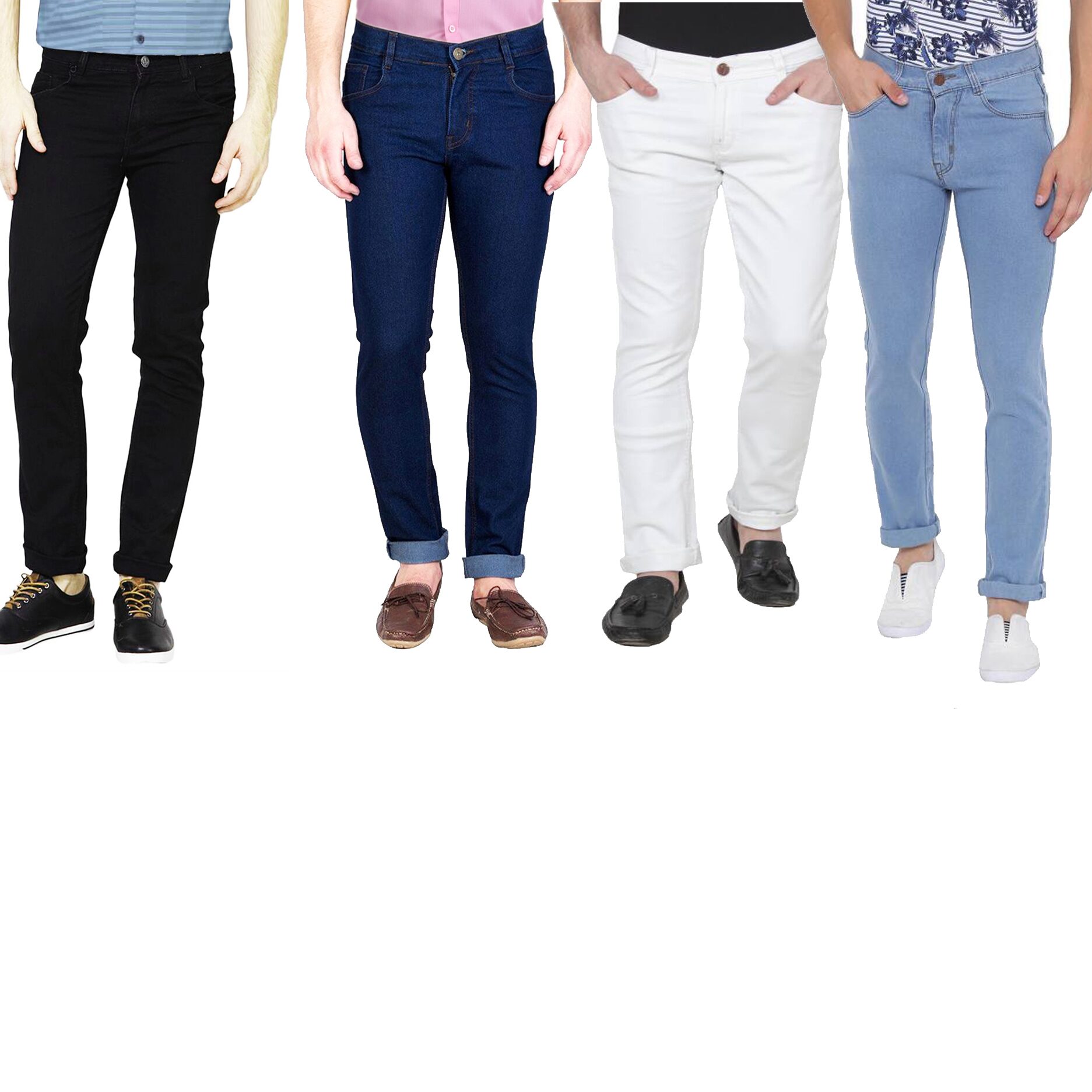 

Masterly Weft Men Multi Slim Fit Jeans