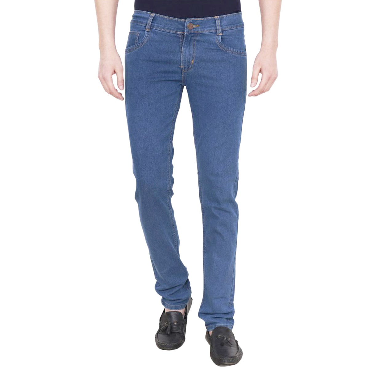 

Masterly Weft Men Blue Slim Fit Jeans