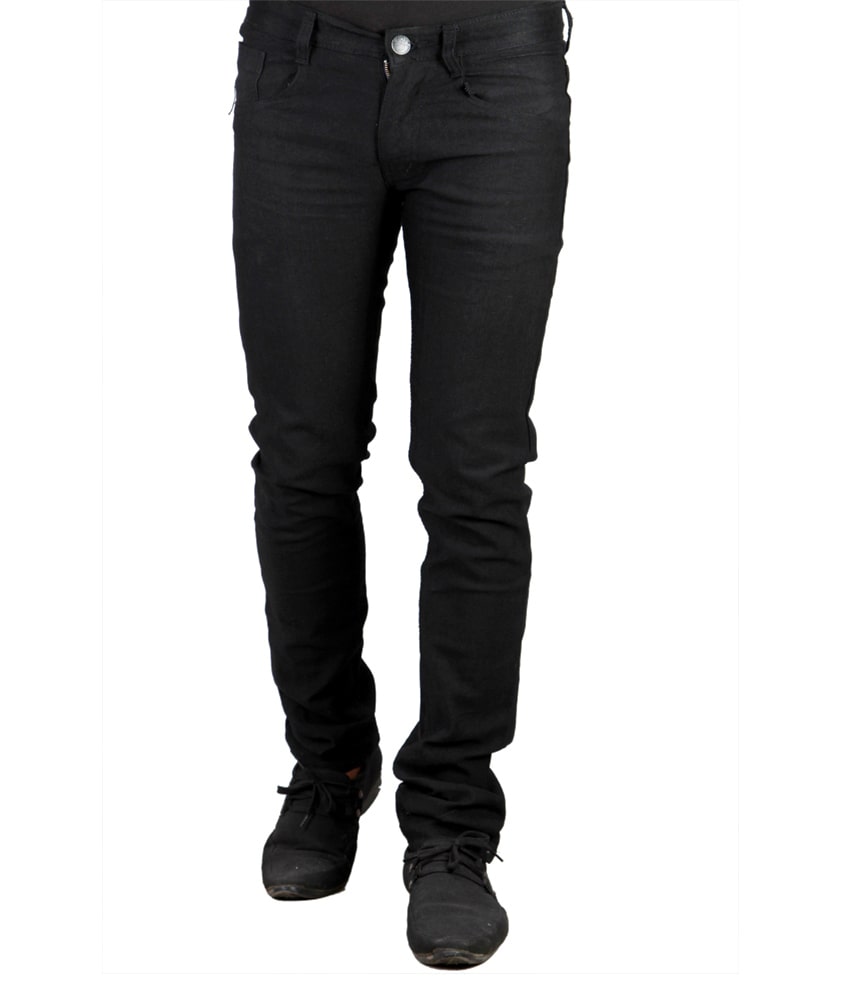 

Masterly Weft Men Black Slim Fit Jeans