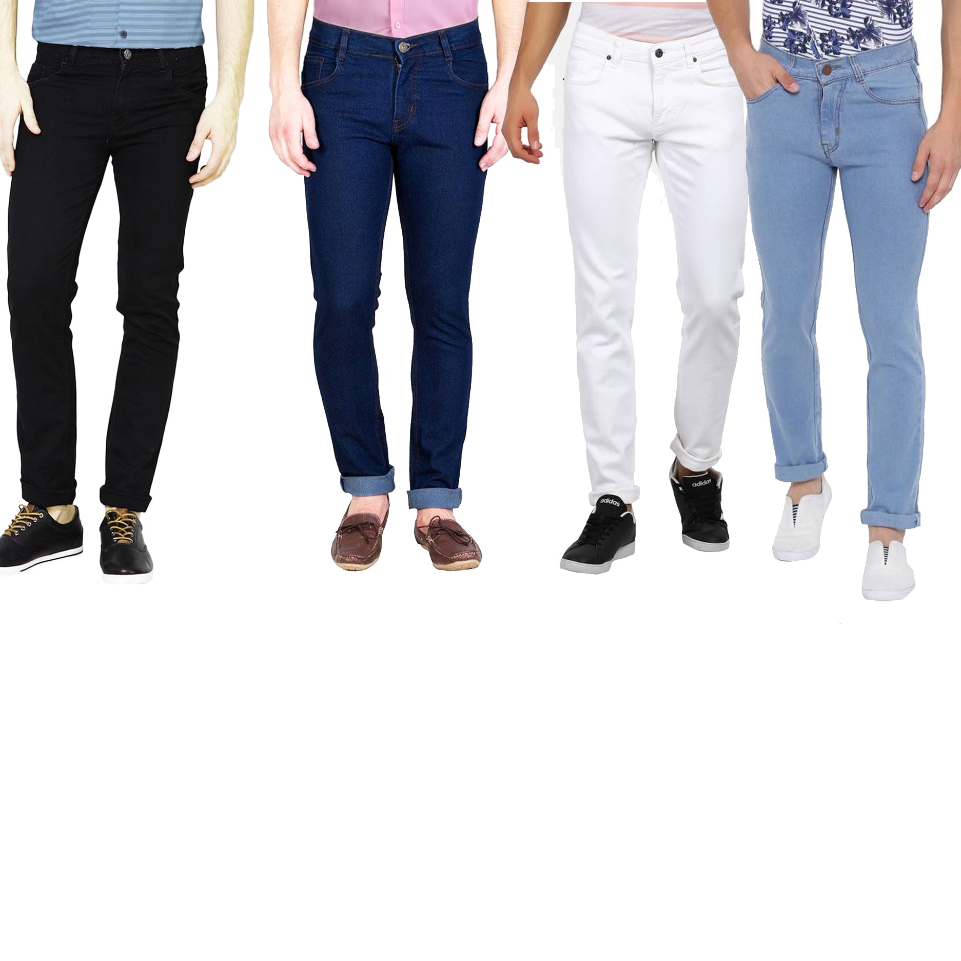 

Masterly Weft Men Multi Slim Fit Jeans