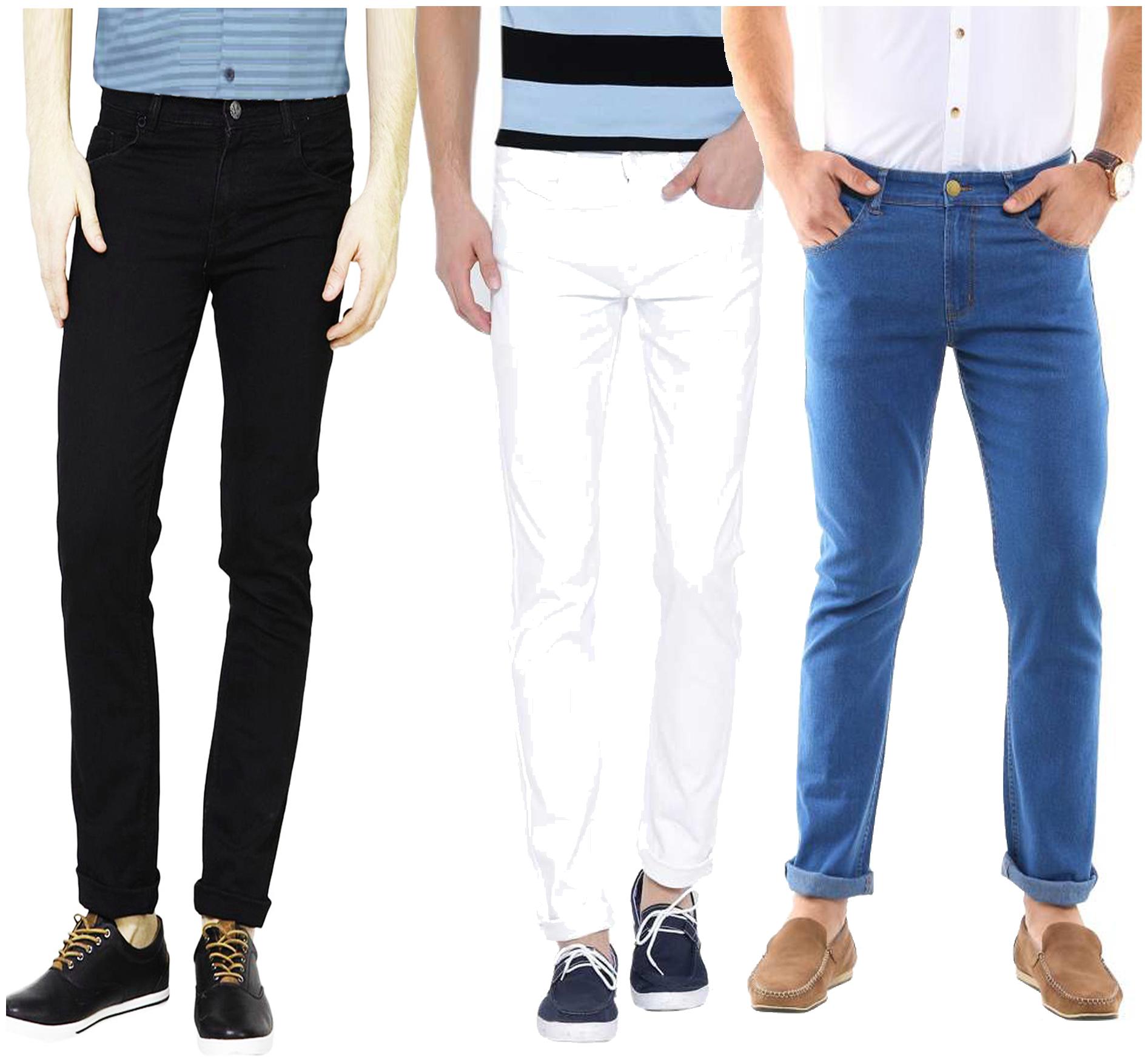 

Masterly Weft Men Multi Slim Fit Jeans