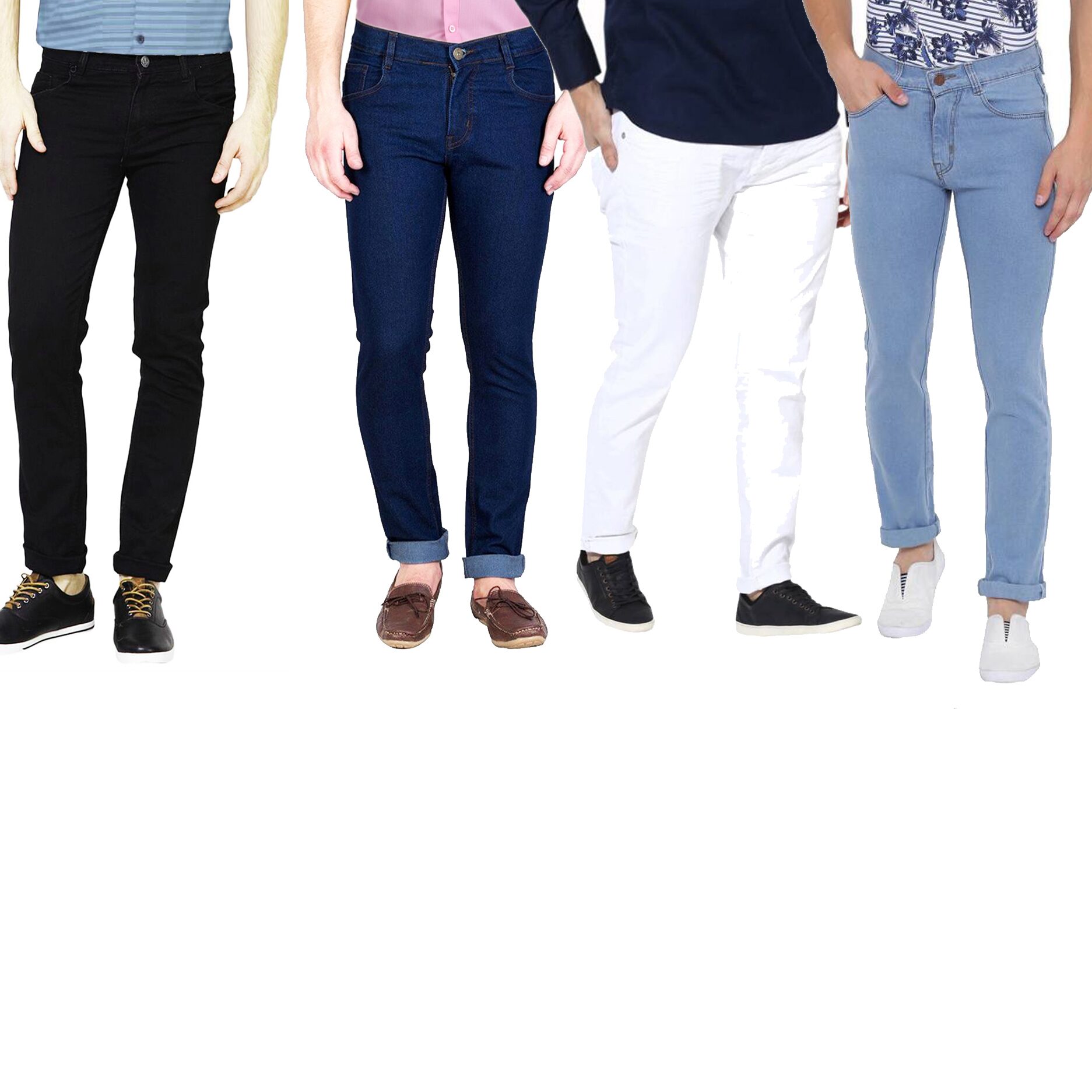 

Masterly Weft Men Multi Slim Fit Jeans