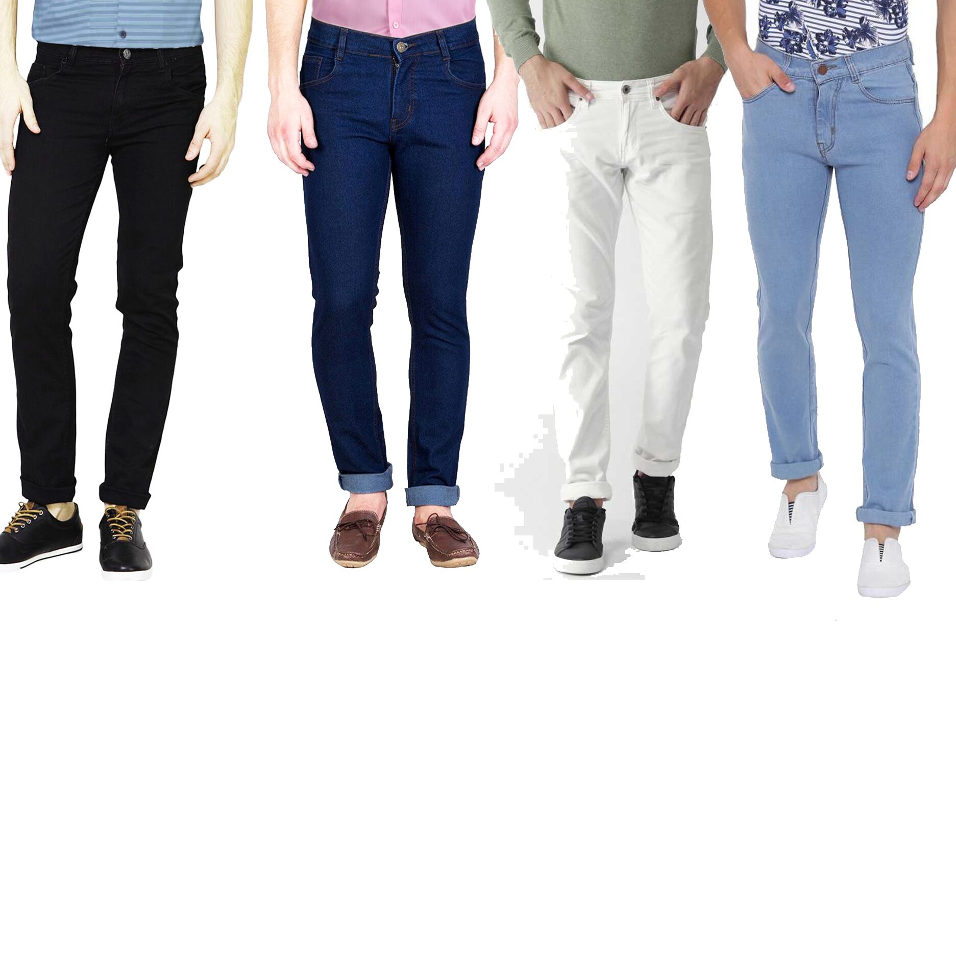 

Masterly Weft Men Multi Slim Fit Jeans