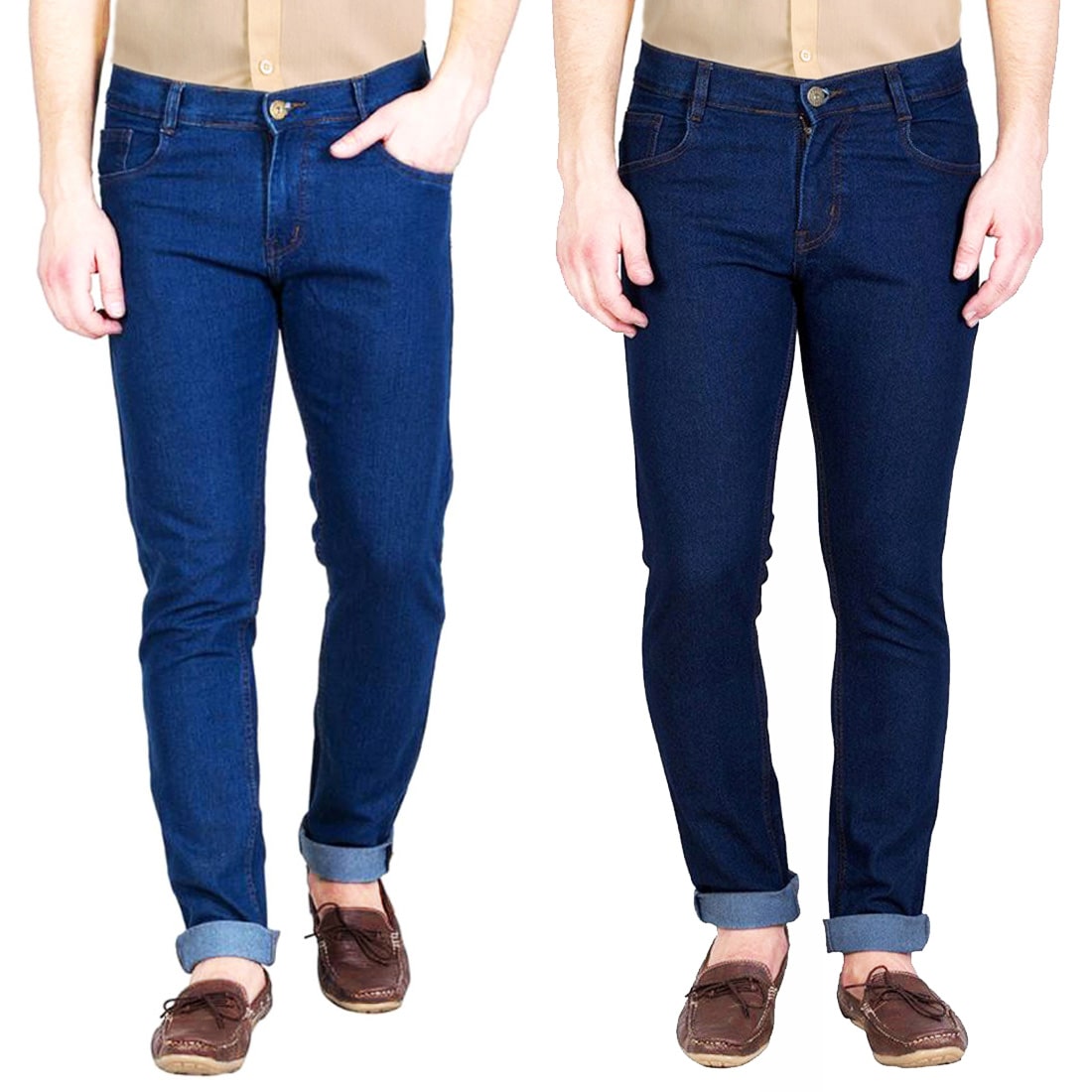 

Masterly Weft Men Blue Slim Fit Jeans