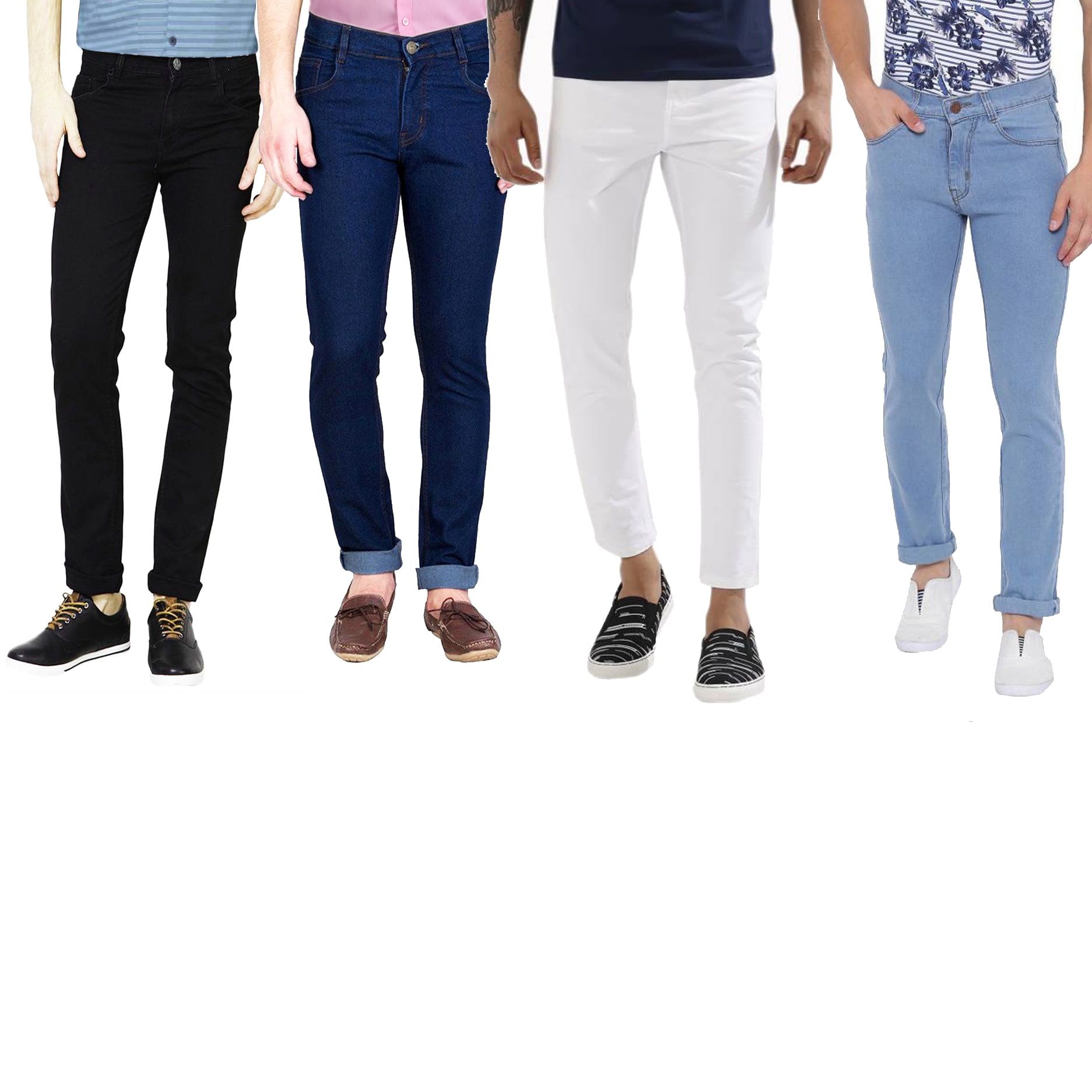 

Masterly Weft Men Multi Slim Fit Jeans