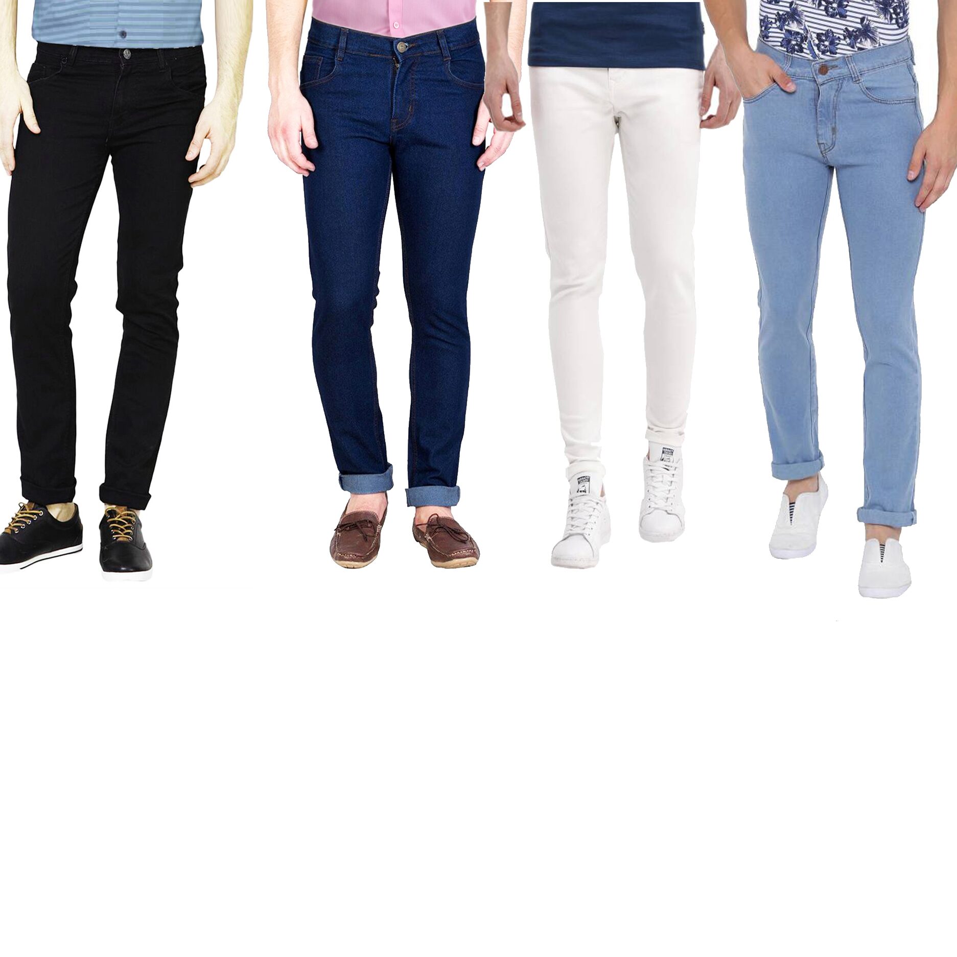 

Masterly Weft Men Multi Slim Fit Jeans
