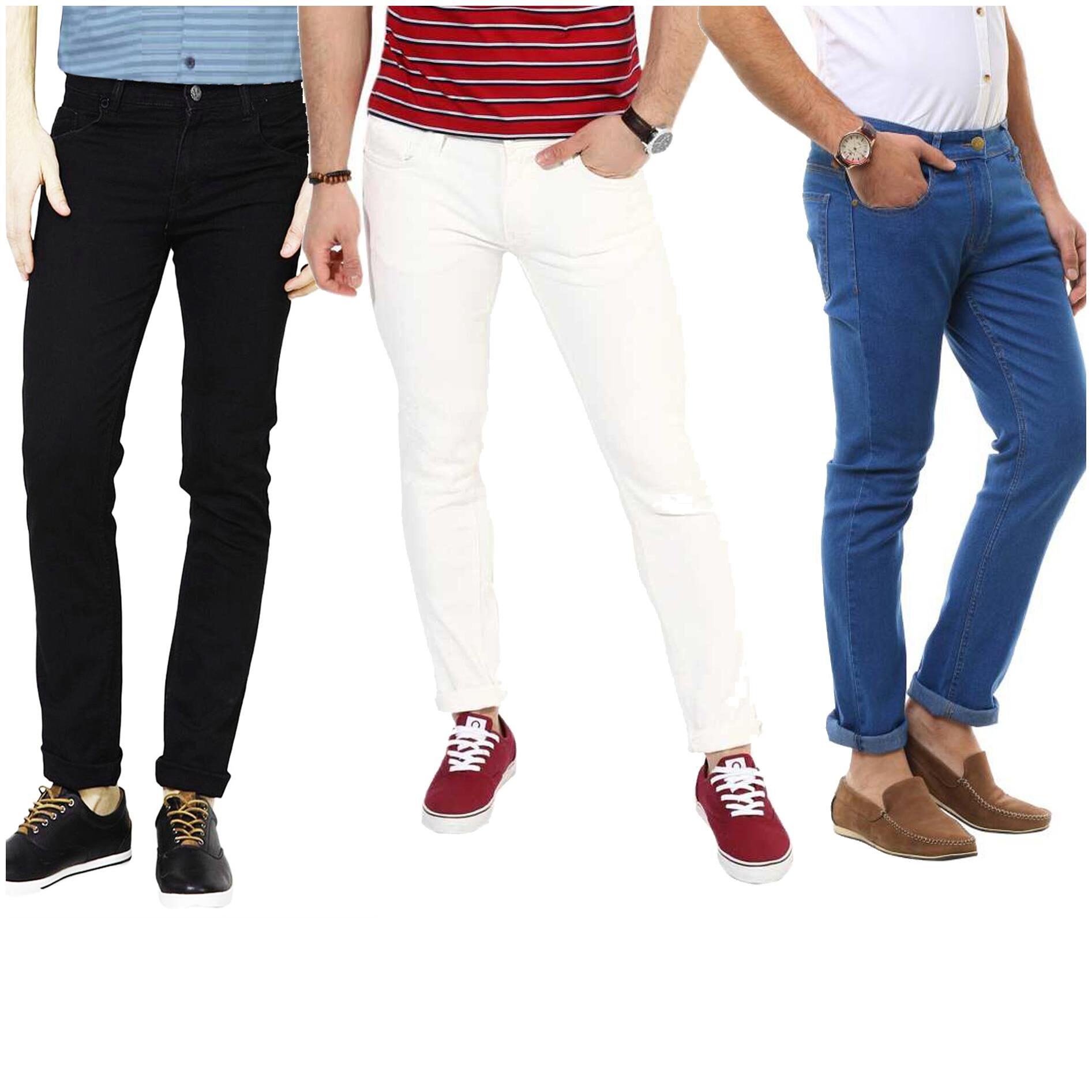 

Masterly Weft Men Multi Slim Fit Jeans