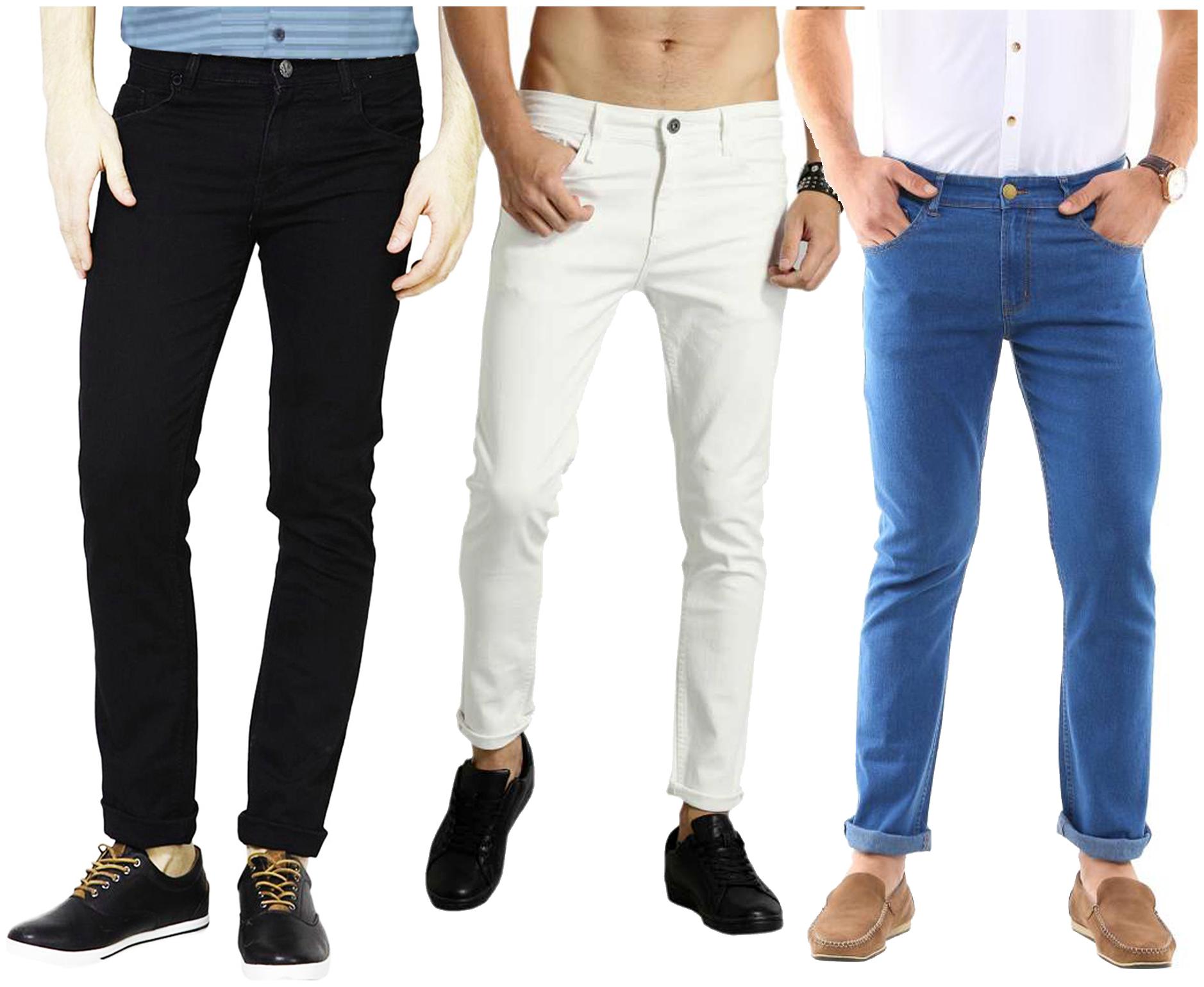 

Masterly Weft Men Multi Slim Fit Jeans