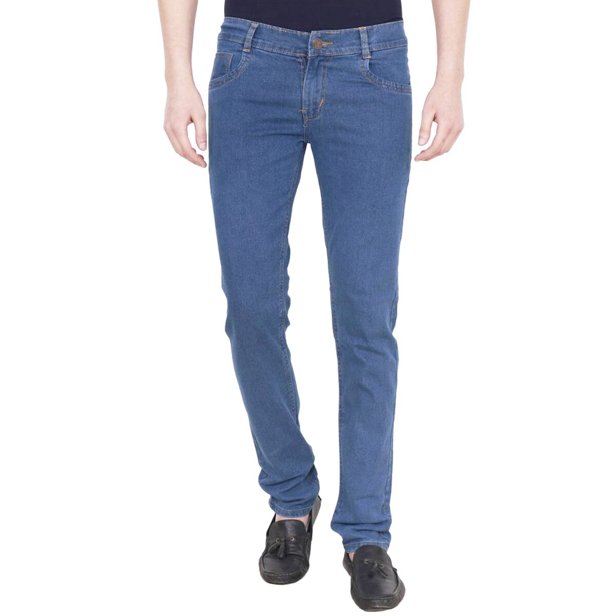 

Masterly Weft Men Blue Slim Fit Jeans