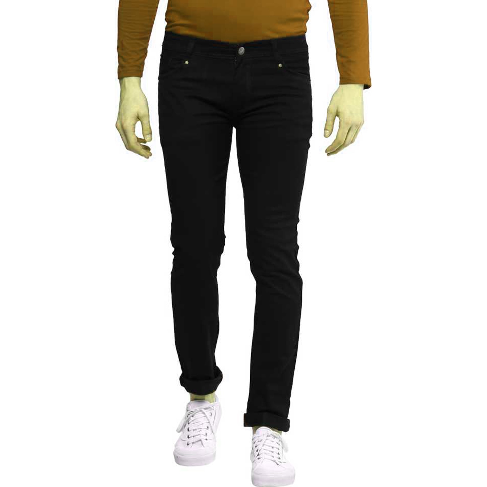 

Masterly Weft Men Black Slim Fit Jeans