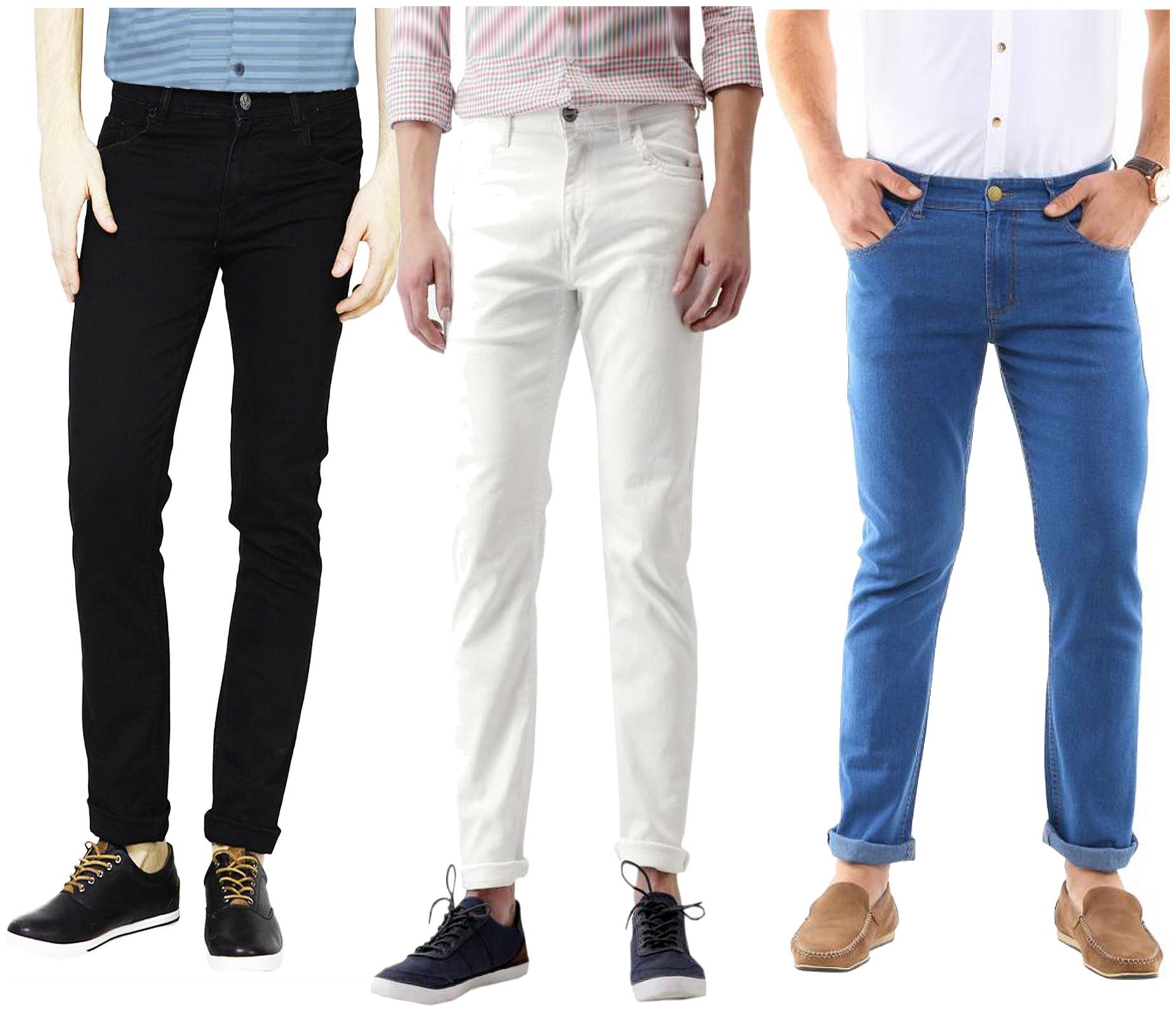

Masterly Weft Men Multi Slim Fit Jeans