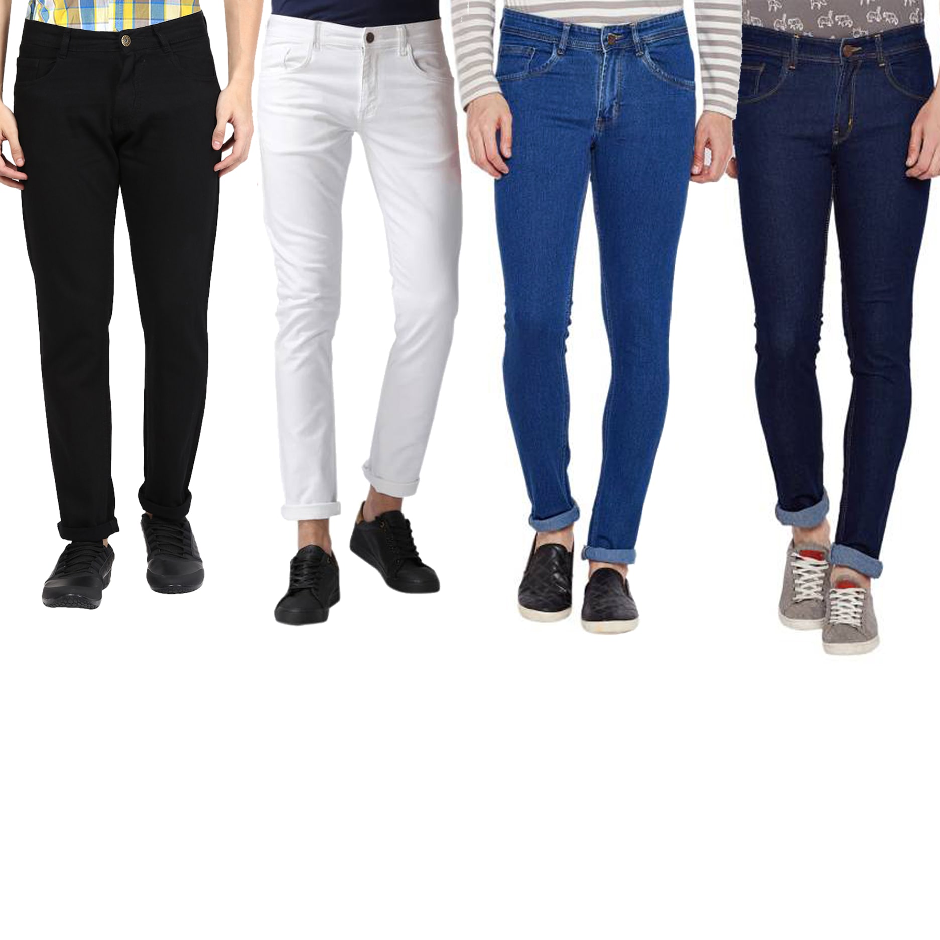 

Masterly Weft Men Multi Slim Fit Jeans