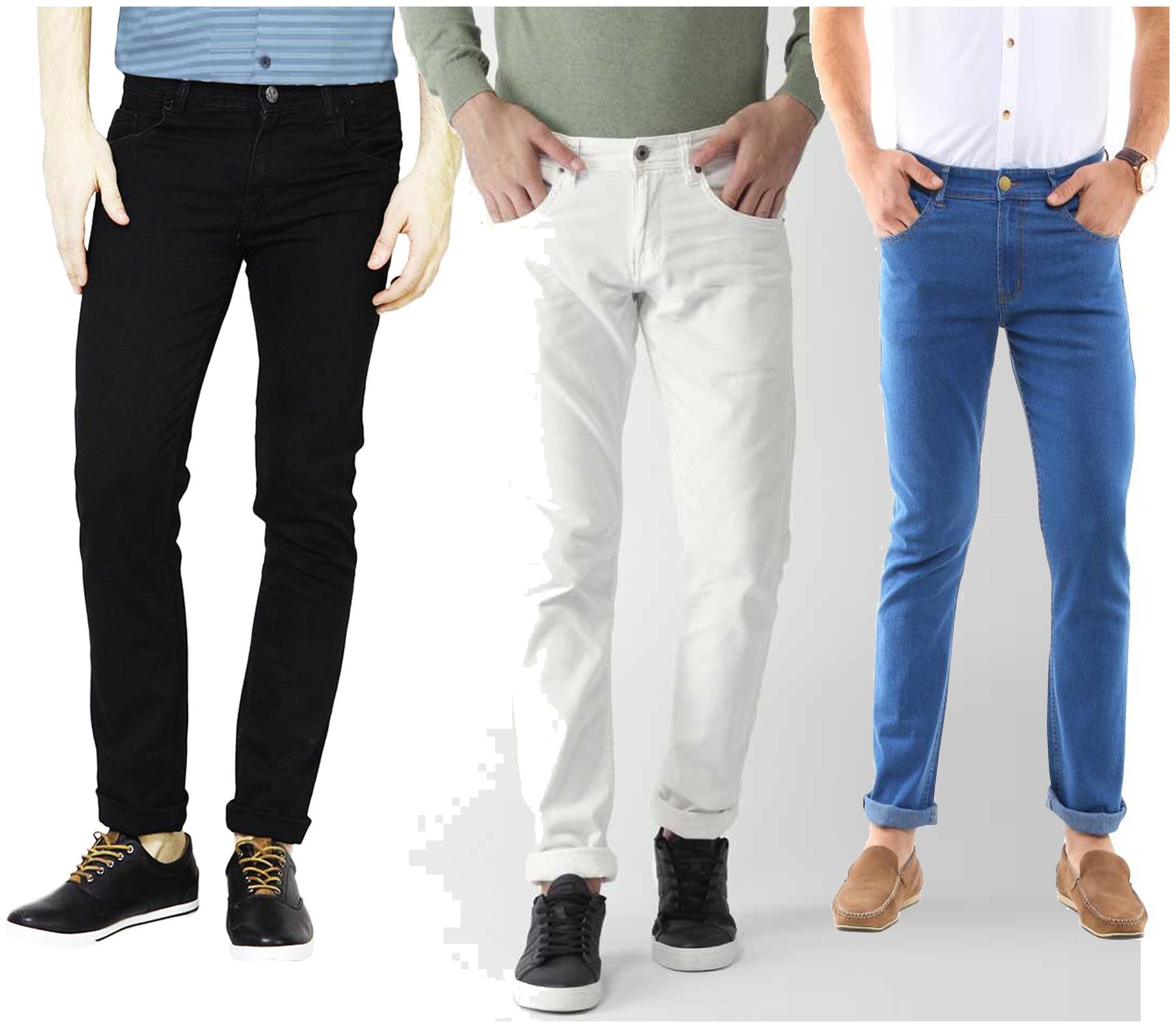 

Masterly Weft Men Multi Slim Fit Jeans