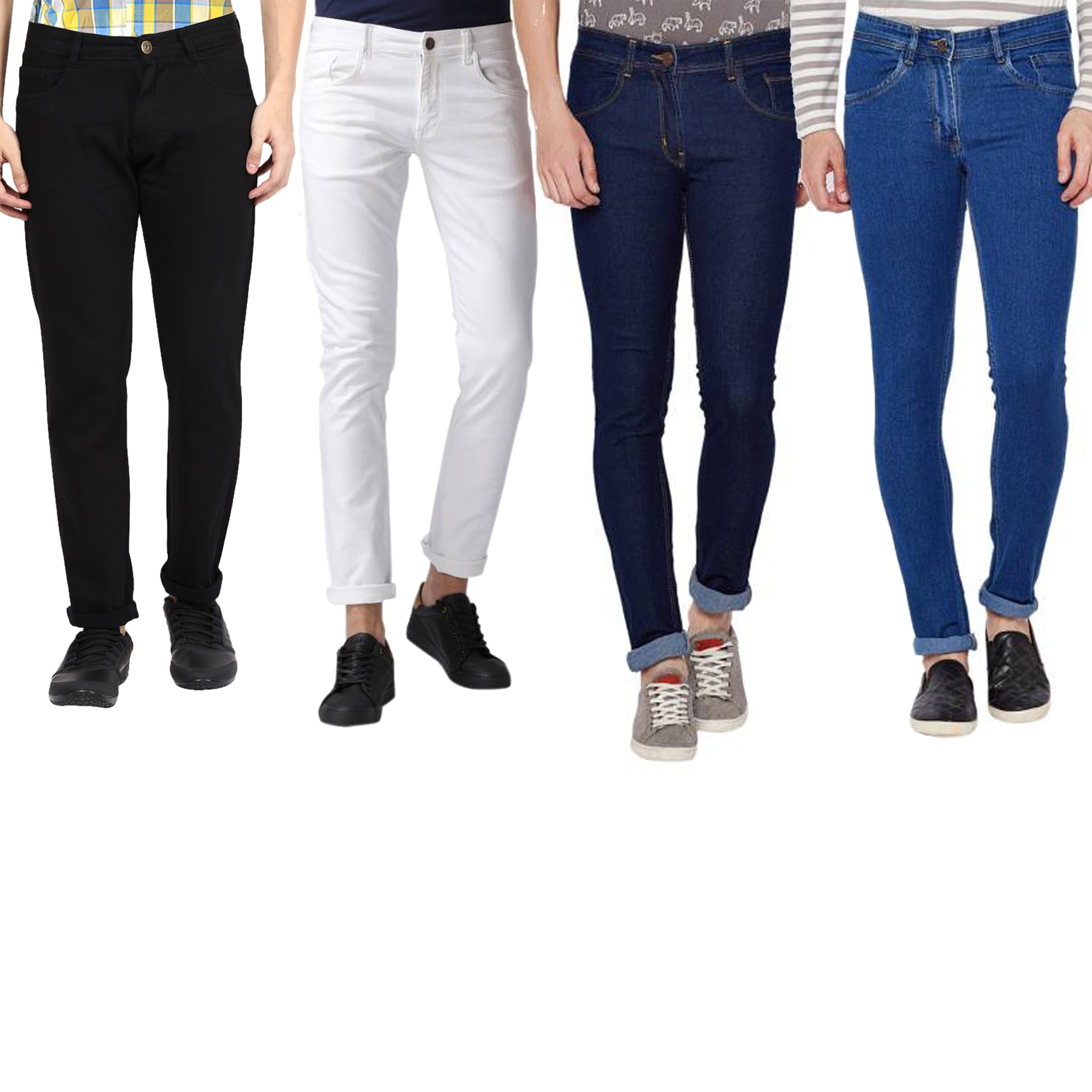 

Masterly Weft Men Multi Slim Fit Jeans