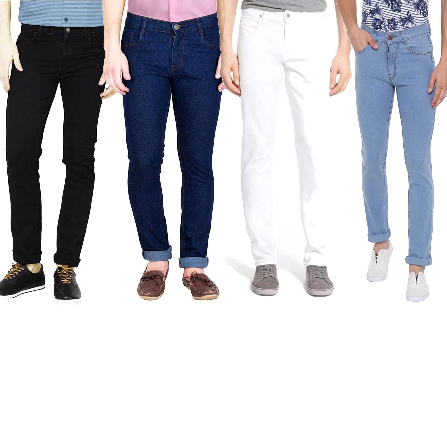

Masterly Weft Men Multi Slim Fit Jeans