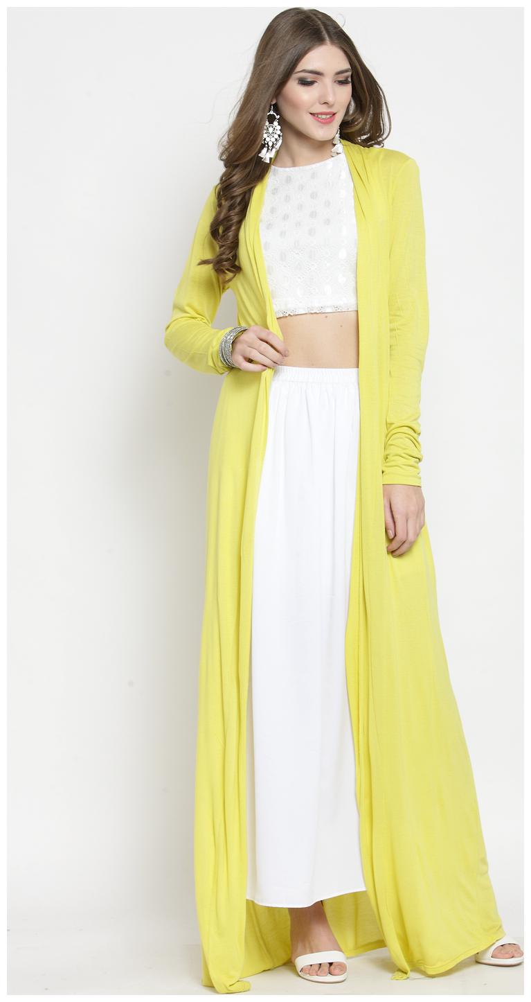 

Maxi Long knitted shrug
