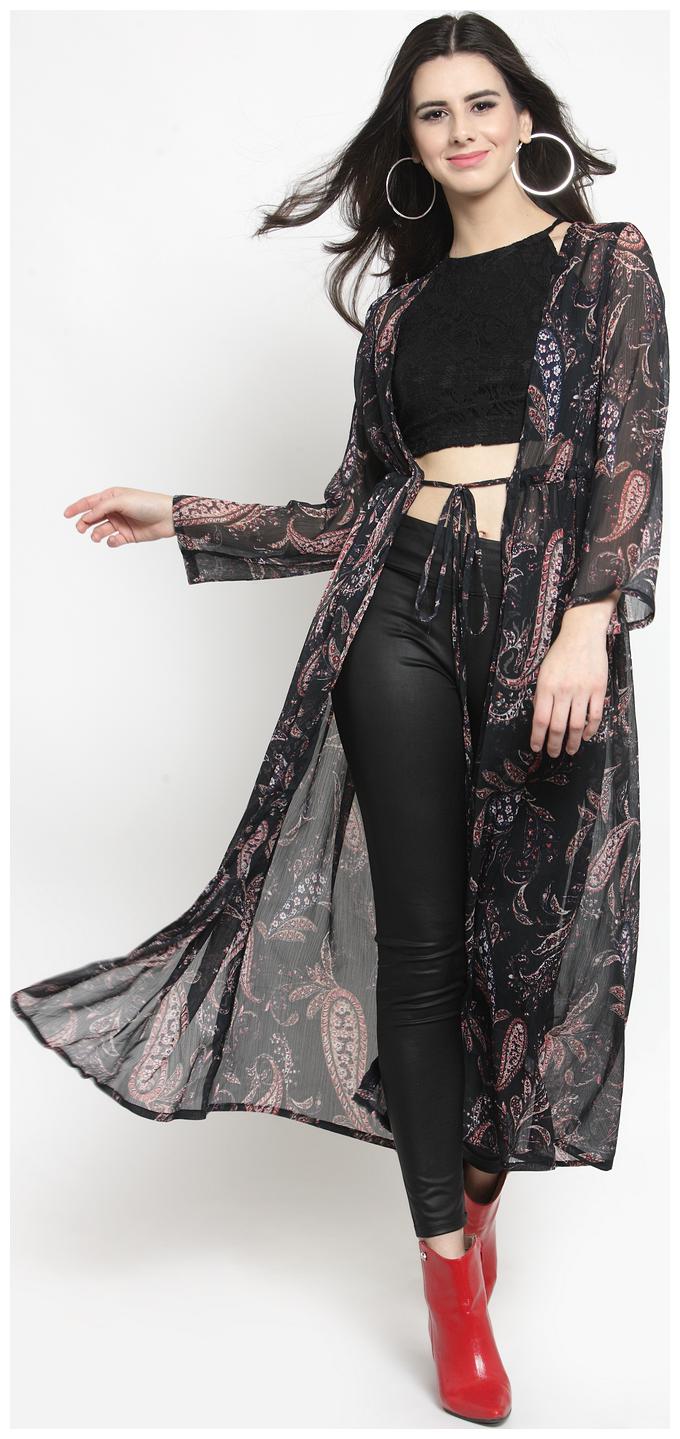 

Maxi Long Printed shrug