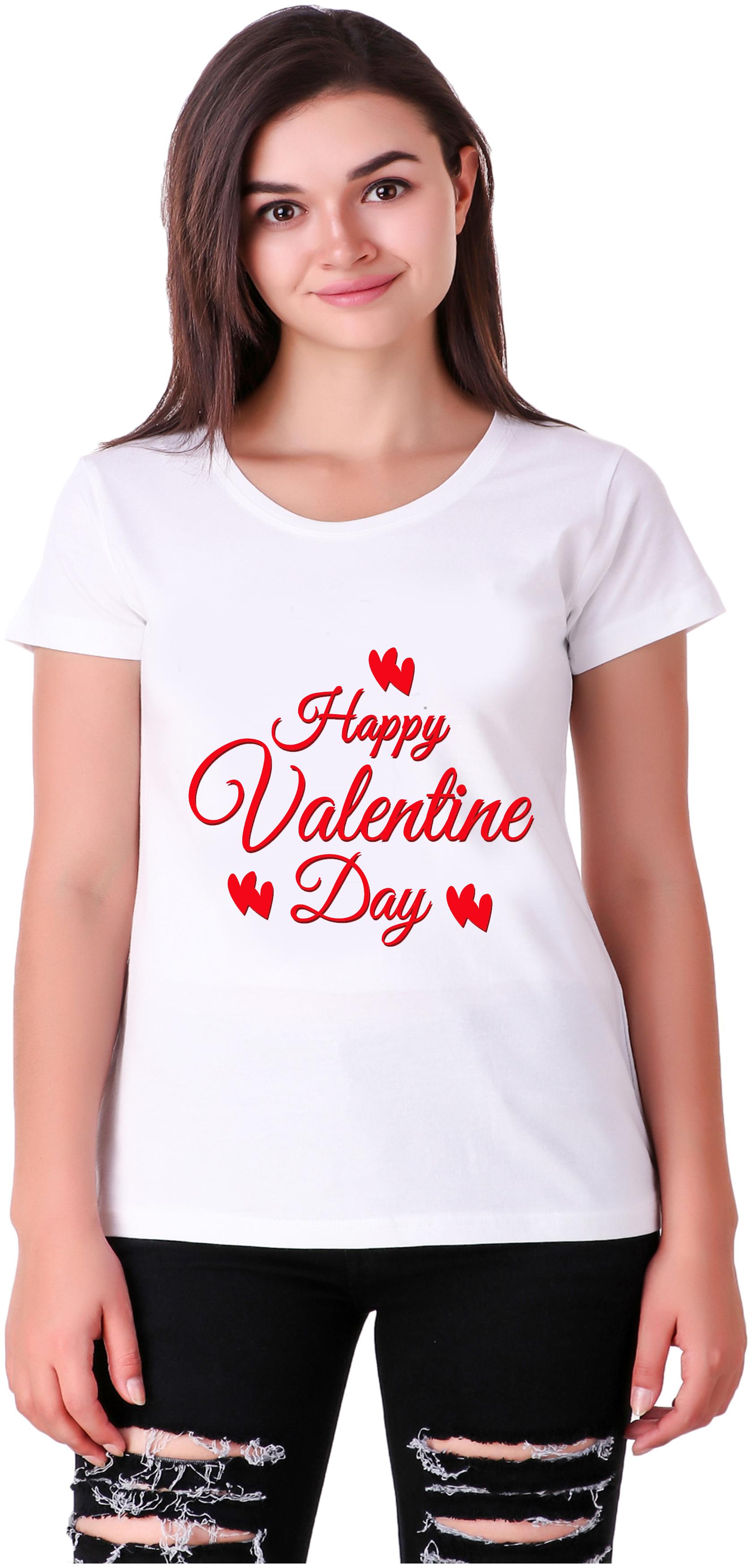 

Mekanshi Women White Regular fit Round neck Polyester T shirt