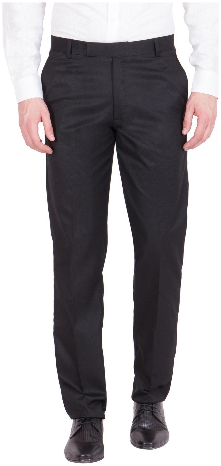 

VESTILO Men Solid Slim Fit Formal Trouser - Black