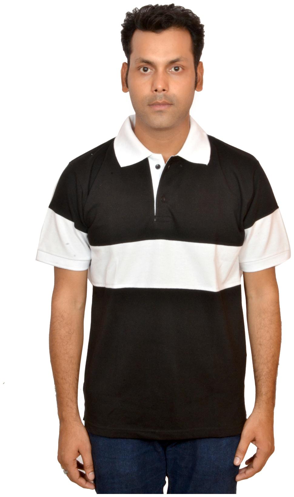 

Dyfian Men Black Regular fit Cotton Blend Polo collar T-Shirt - Pack Of 1