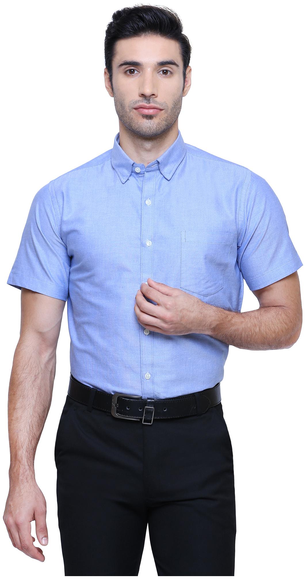 

Southbay Men Slim fit Formal Shirt - Blue