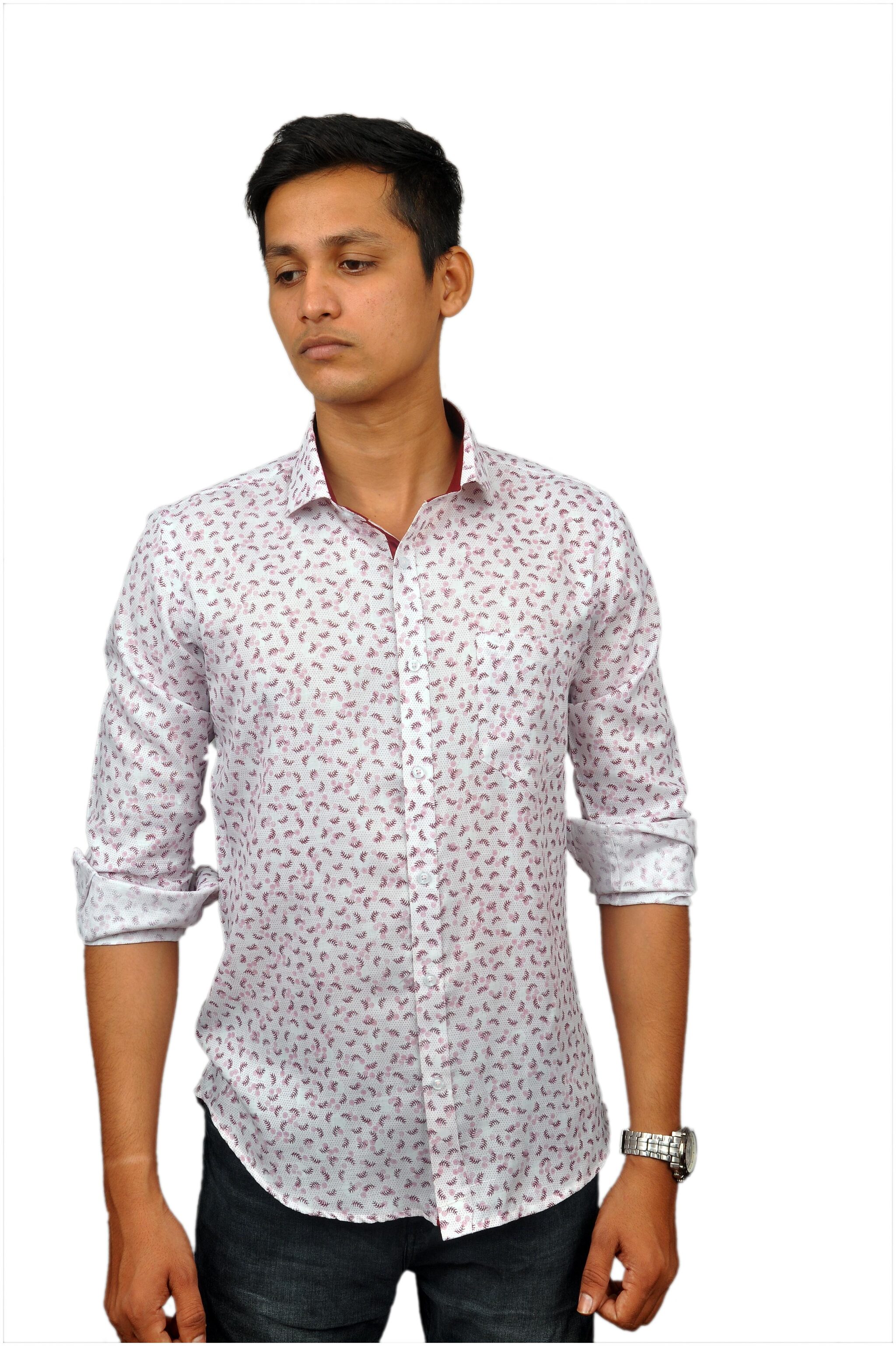 

Kleren Chapell Men Multi Printed Slim Fit Casual Shirt