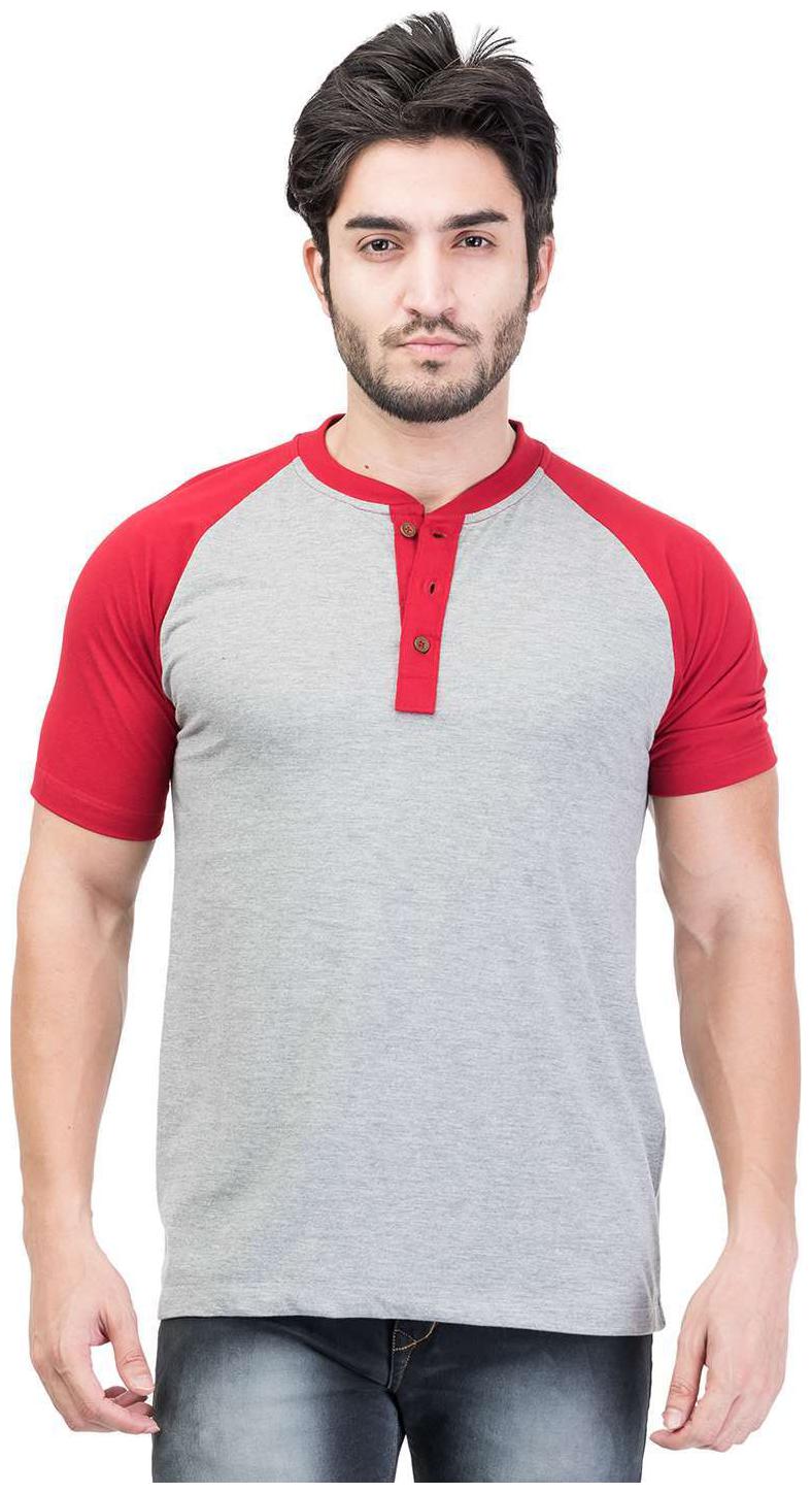 

Kalt Men Multi Regular fit Cotton Blend Henley neck T-Shirt - Pack Of 1
