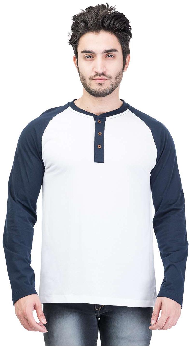 

Kalt Men Multi Regular fit Cotton Blend Henley neck T-Shirt - Pack Of 1