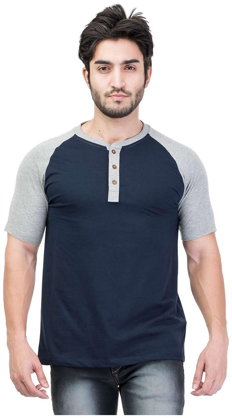 

Kalt Men Blue Regular fit Cotton Blend Round neck T-Shirt - Pack Of 1