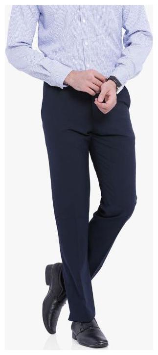 

CLASSIO Men Solid Slim Fit Formal Trouser - Blue