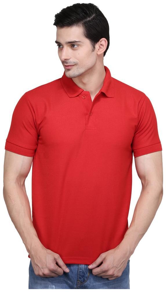 

MEN S POLO T-SHIRT RED 01