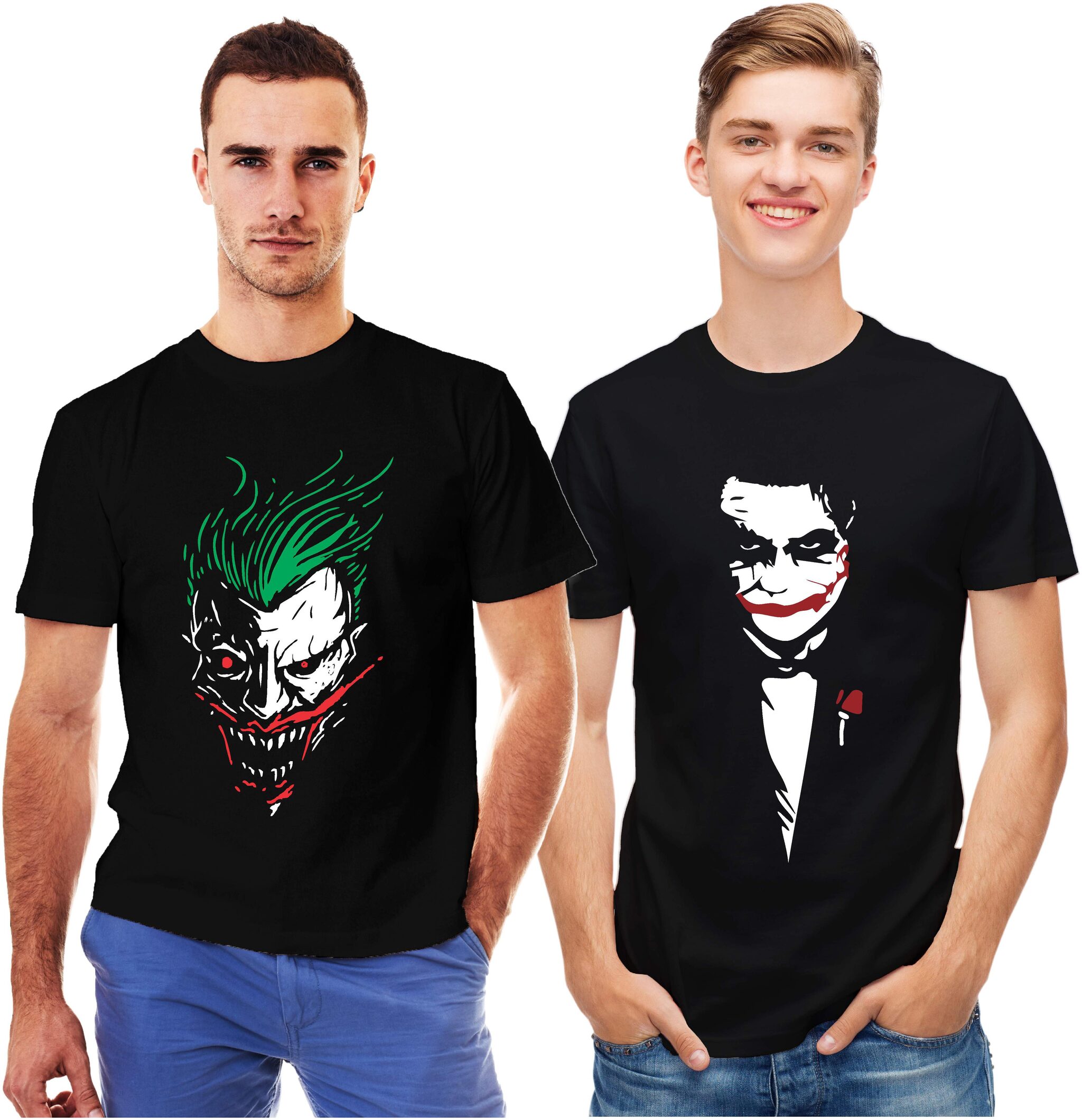 

UNIPLANET STORE Men Black Regular fit Cotton Round neck T-Shirt - Pack Of 2