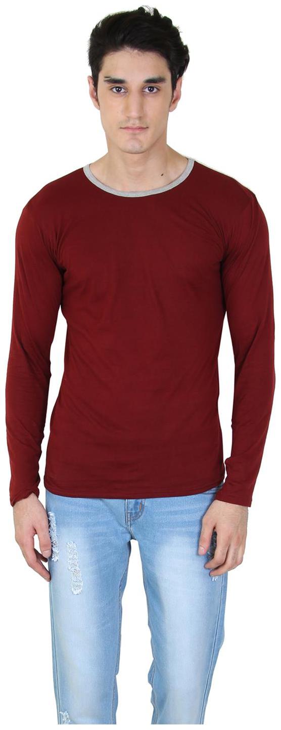 

Bi Fashion Men Red Slim fit Cotton Round neck T-Shirt - Pack Of 1