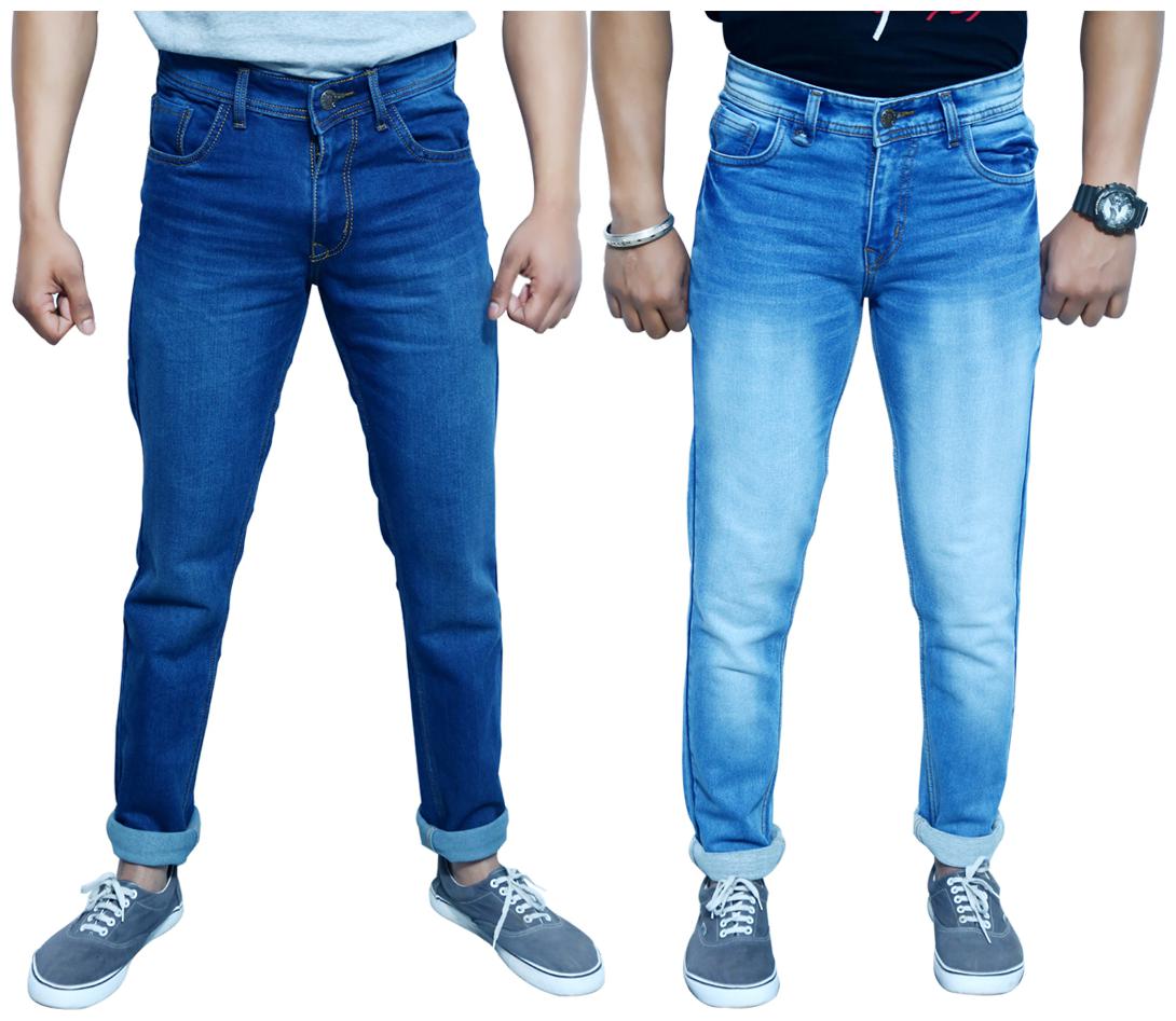 

LEZENDARY APPARELS Men Blue Slim Fit Jeans