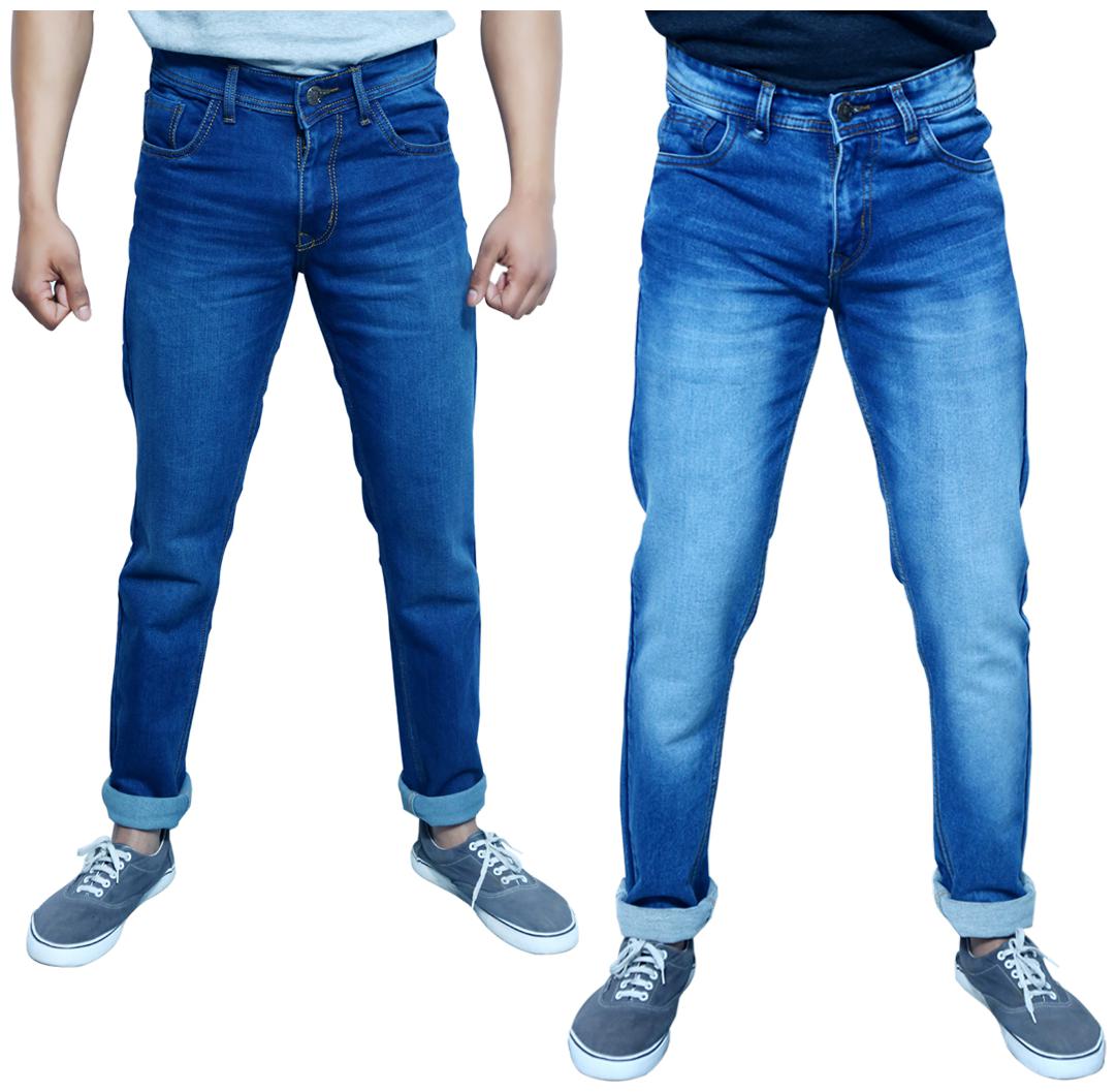 

LEZENDARY APPARELS Men Blue Slim Fit Jeans