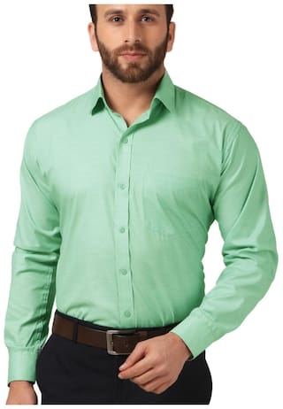 Mesh Men Slim Fit Formal Shirt - Green (To The Best Look) Mesh Men Slim Fit Formal Shirt (To the best look), cheapest formal shirt