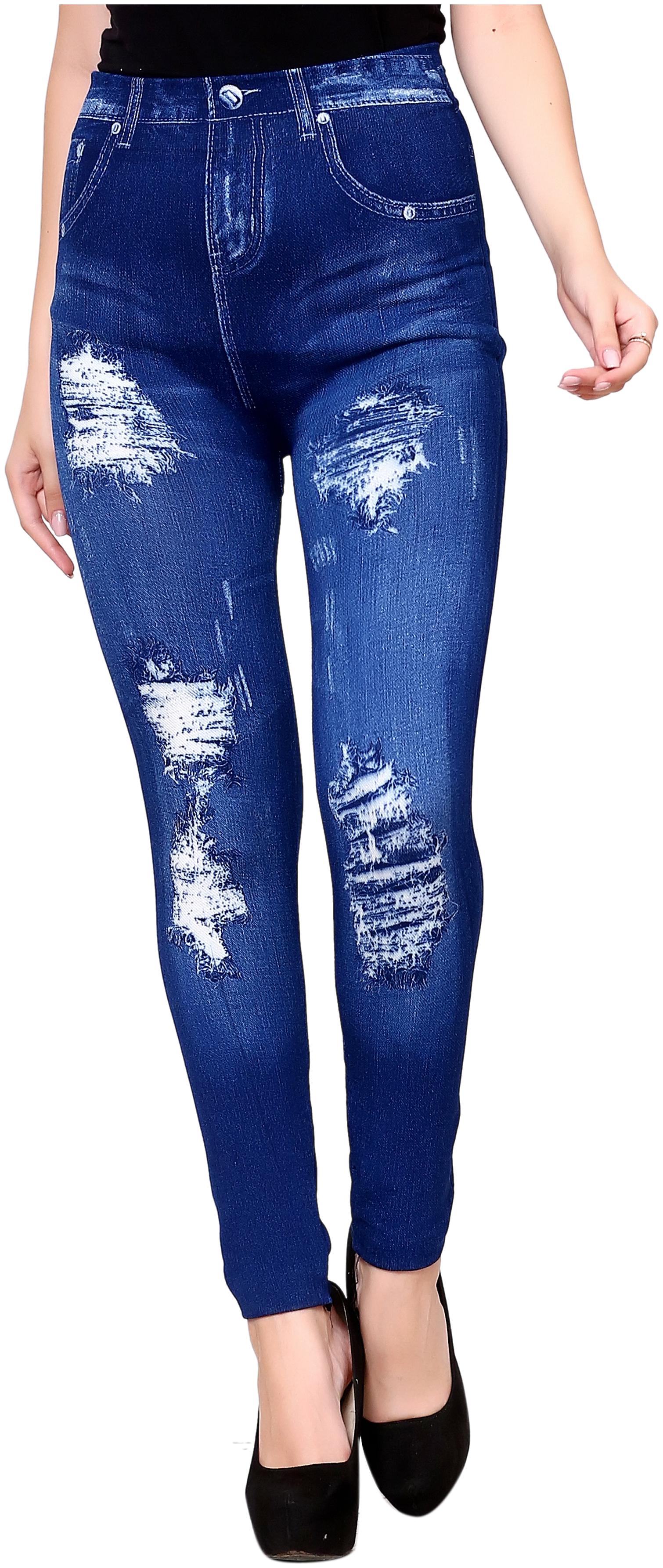 

Mesh Women Blue Slim fit Jegging