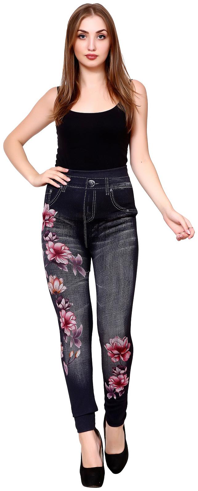 

Mesh Women Black Slim fit Jegging