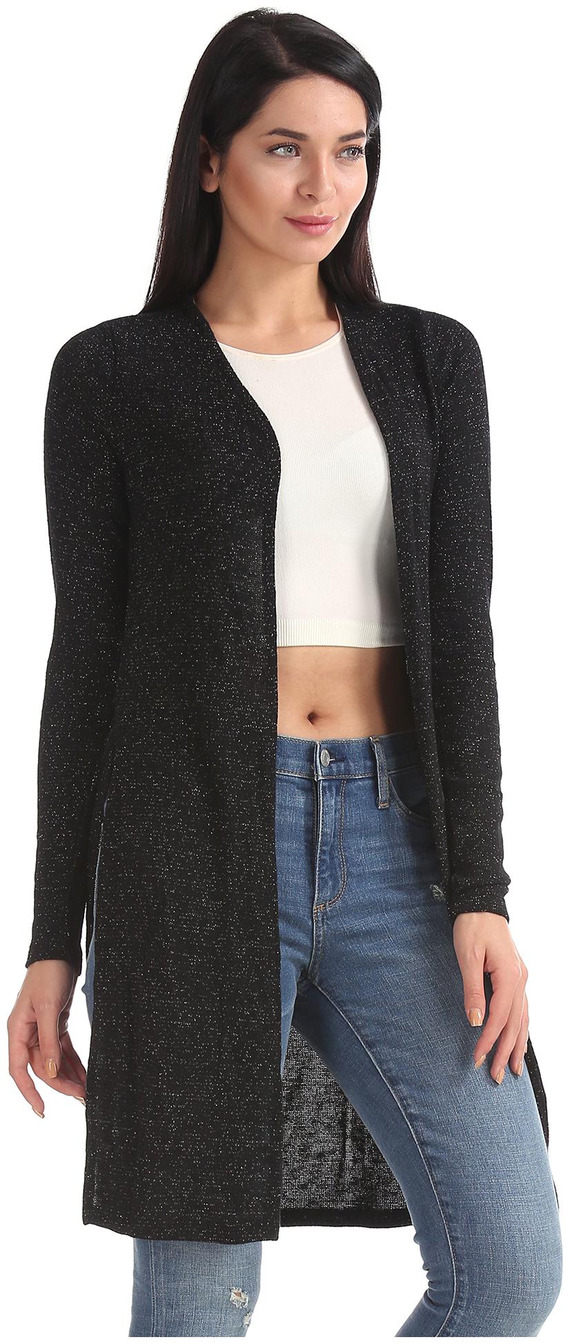 

Aeropostale Women Shrug - Black