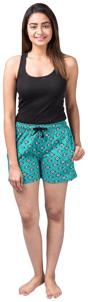 Minion Emojis Cotton Shorts