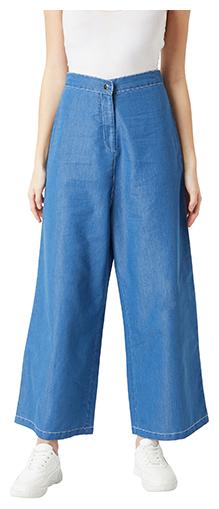 

Miss Chase Women Blue Regular fit Regular trousers